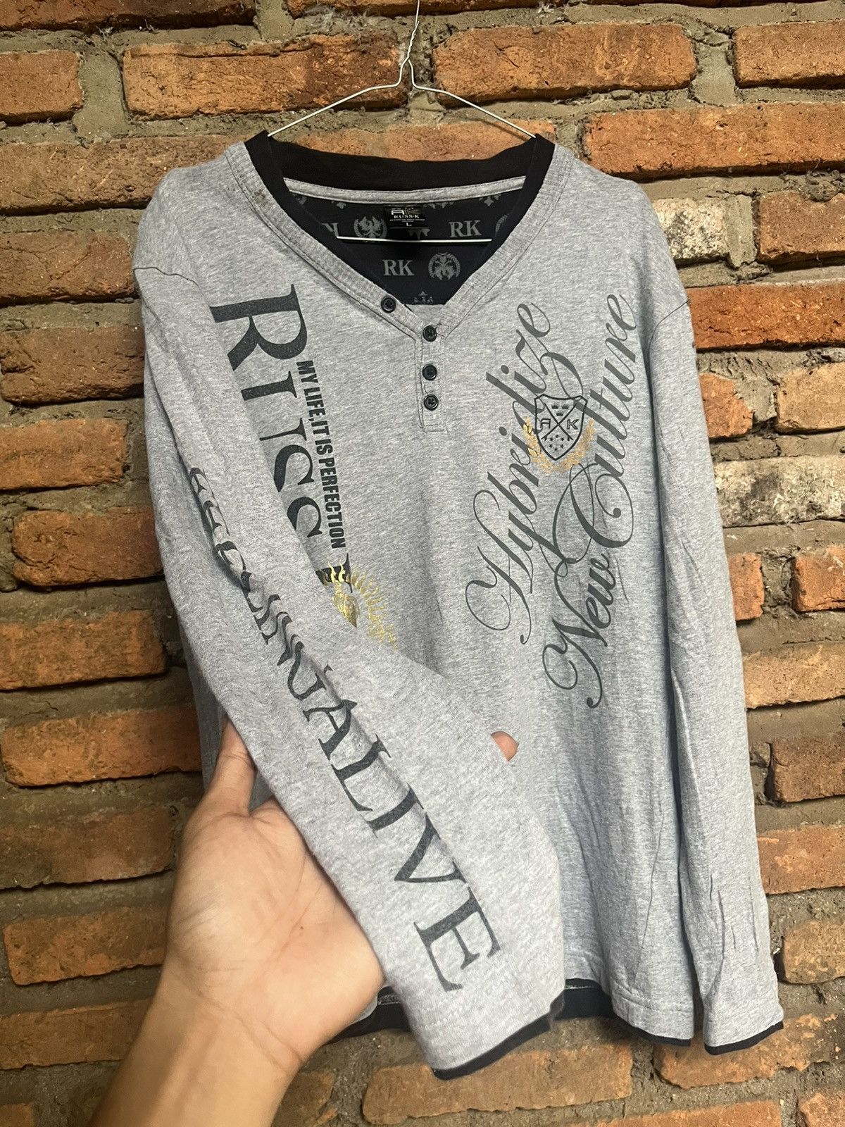 JAPANESE RUSS•K POEM GOTHIC SEDITIONARIES PUNK STYLE