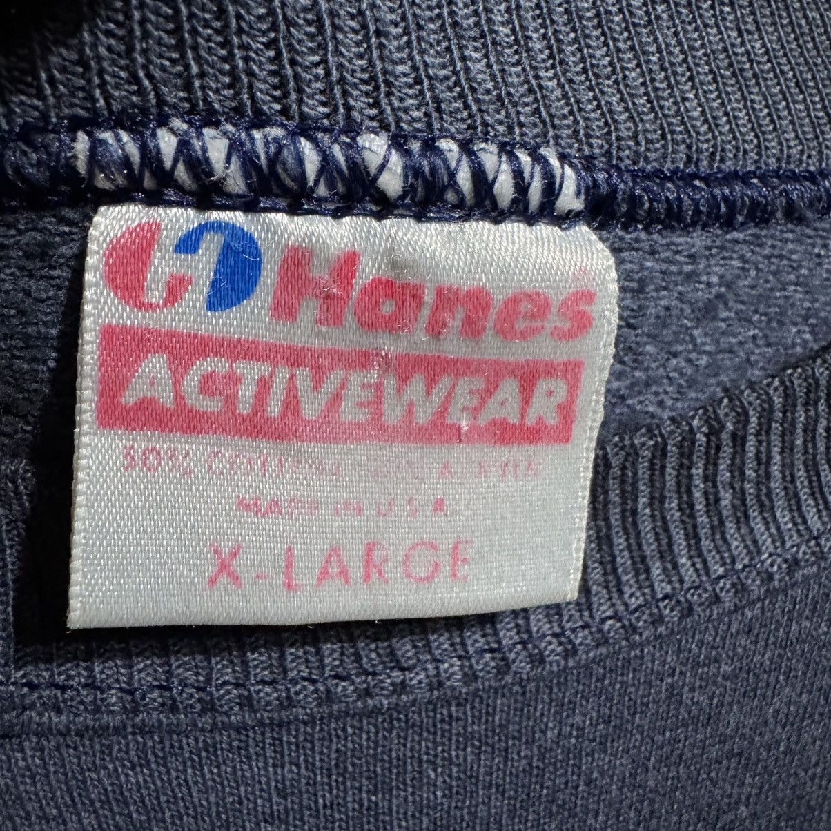 Hanes Vintage Hanes Half Man Logo Sweatshirt Size US L / EU 52-54 / 3 - 4 Thumbnail