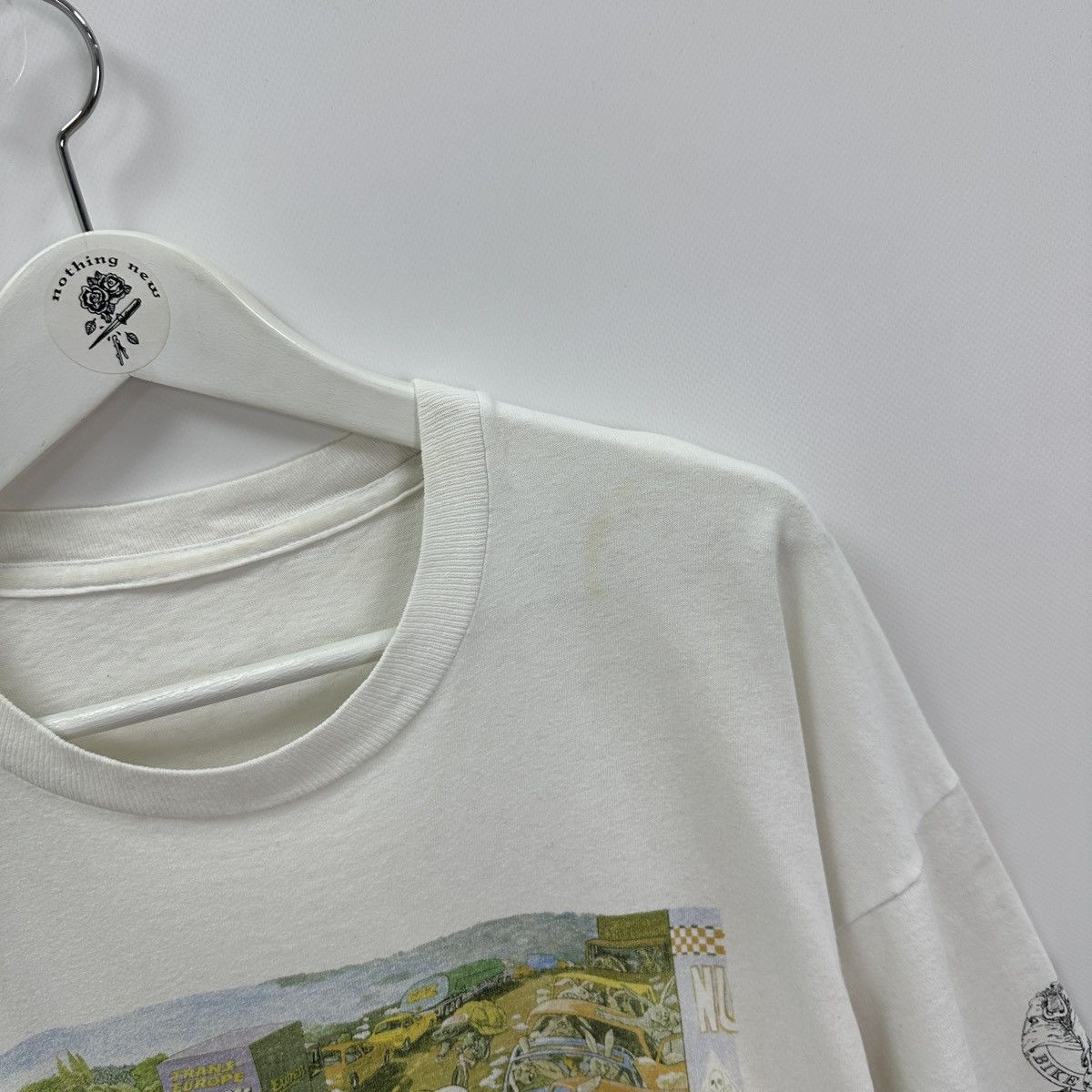 Vintage Vintage 90s Bicycle Bike culture 2 single stitch tee y2k Size US L / EU 52-54 / 3 - 6 Thumbnail