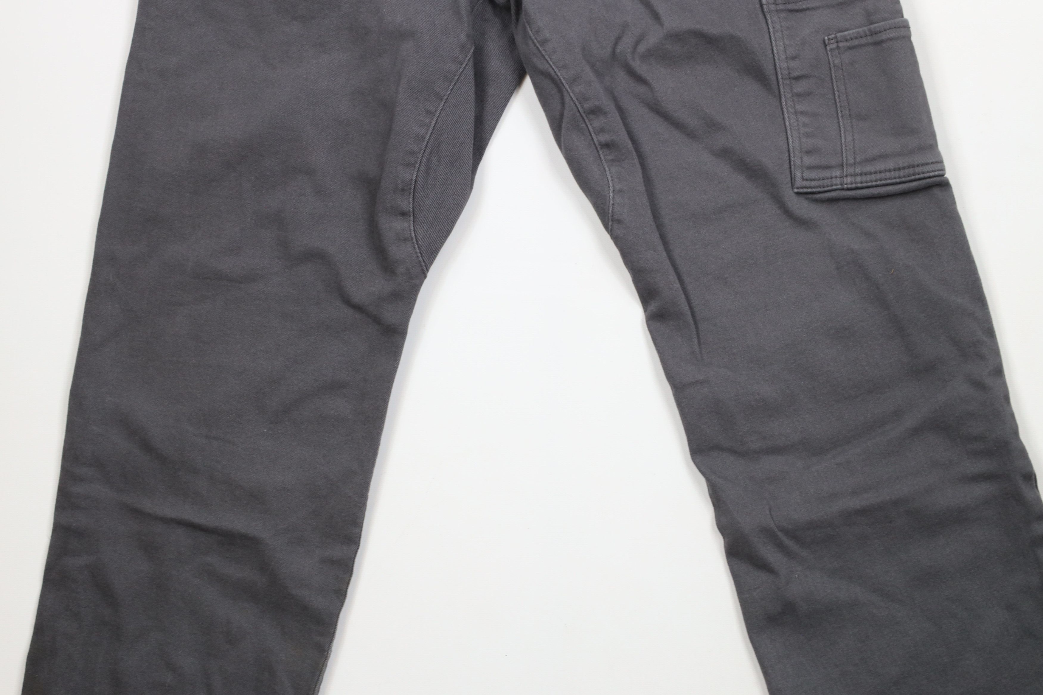 Caterpillar × Vintage Vintage Y2K Cat Caterpillar Double Knee Dungaree Pants Gray Size US 38 / EU 54 - 9 Thumbnail