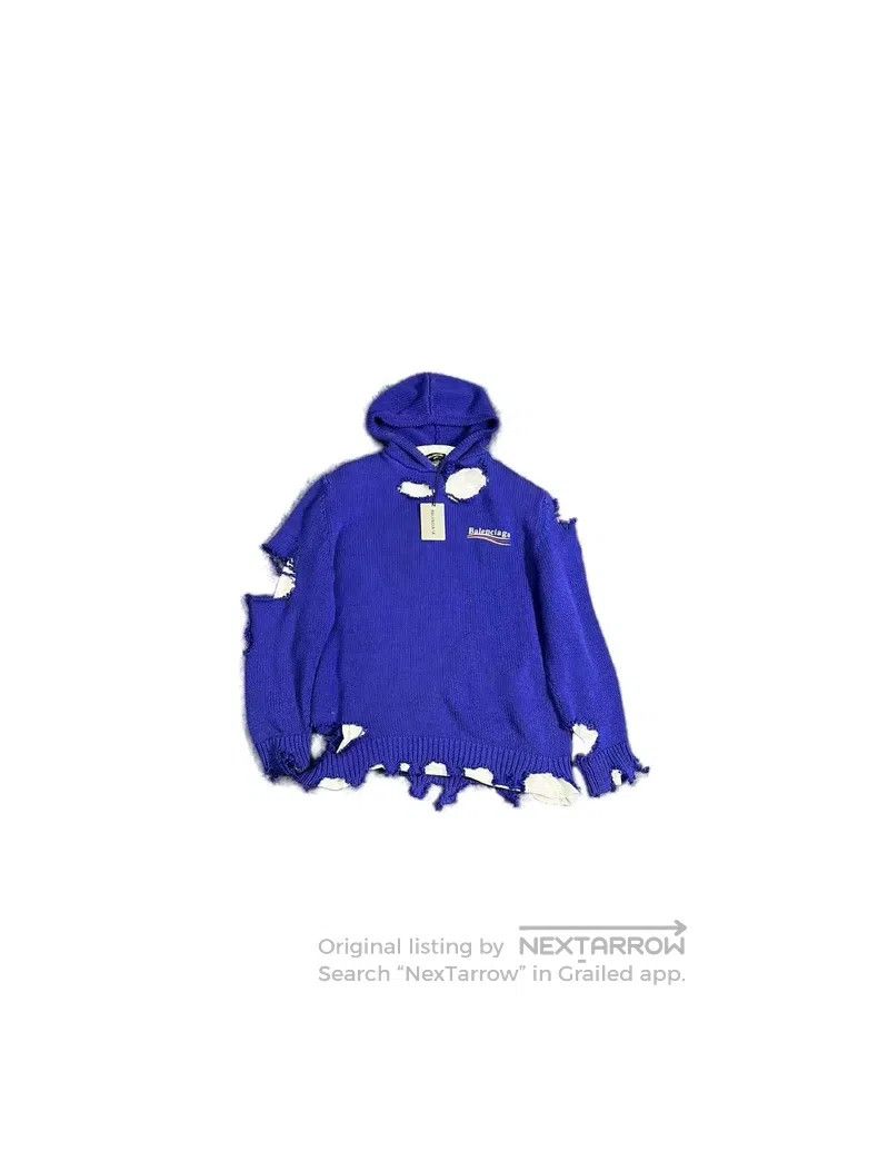 Balenciaga Balenciaga Mock Two-Piece Sweater Size S Size US S / EU 44-46 / 1 - 7 Thumbnail