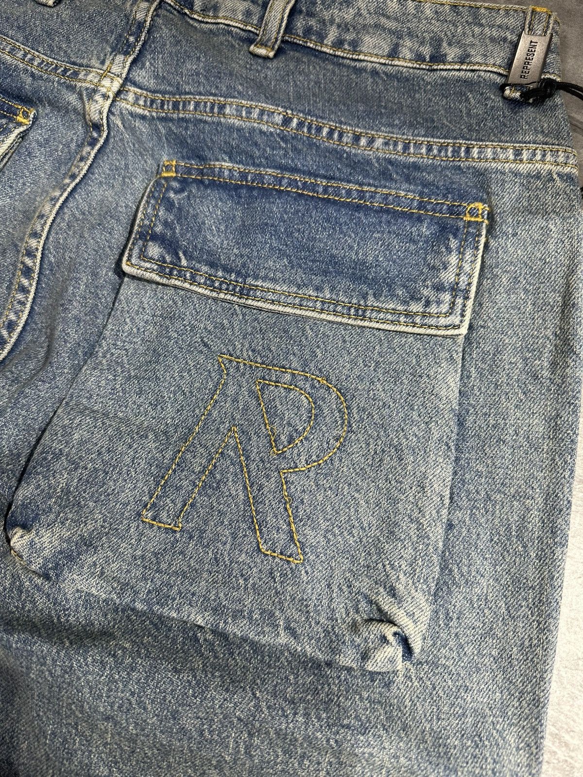 Represent Clo. Represent R3 Cargo Denim Jeans Size US 30 / EU 46 - 6 Thumbnail