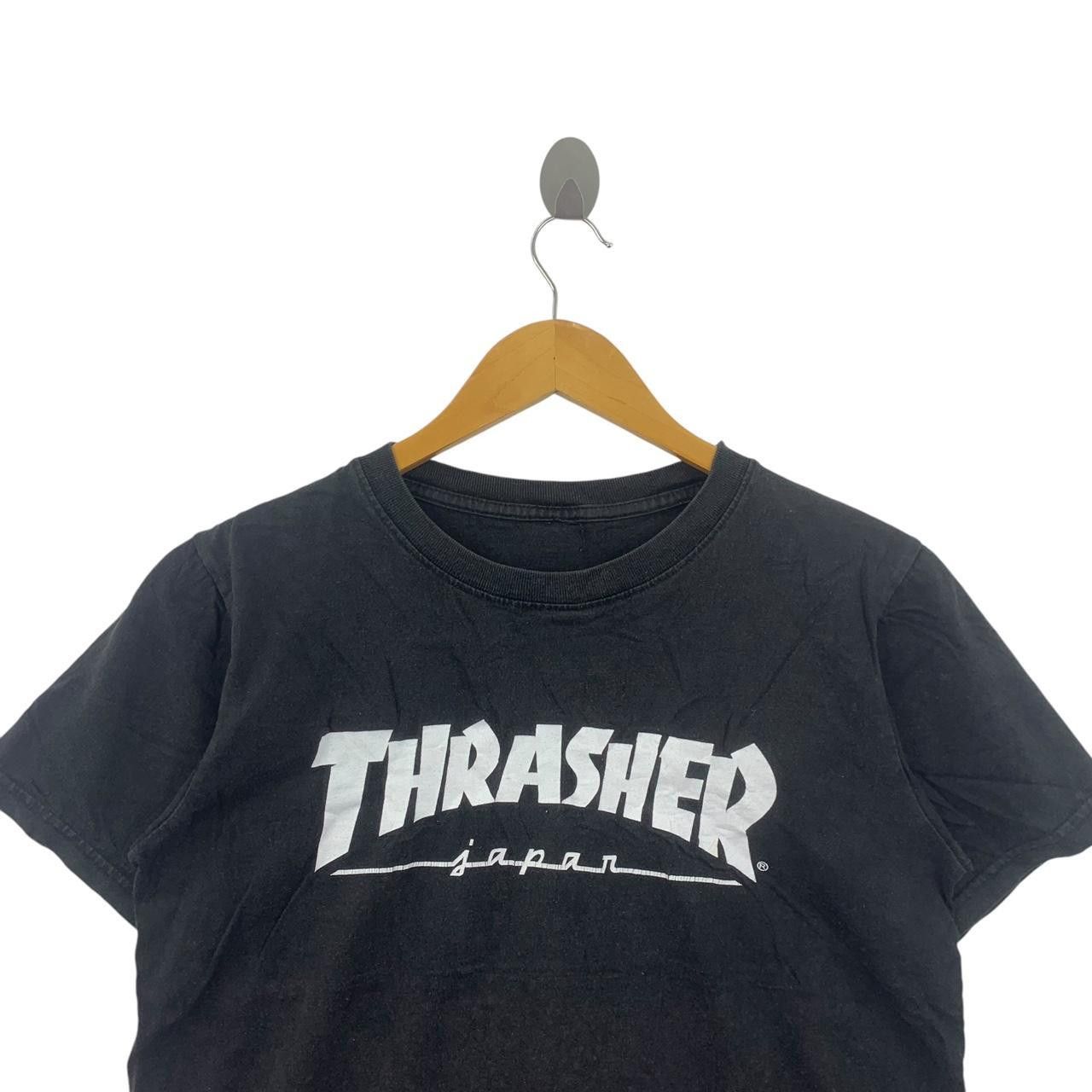 Thrasher Vintage THRASHER MAGAZINE JAPAN Edition Skate Tee Shirt Top Size US S / EU 44-46 / 1 - 2 Thumbnail