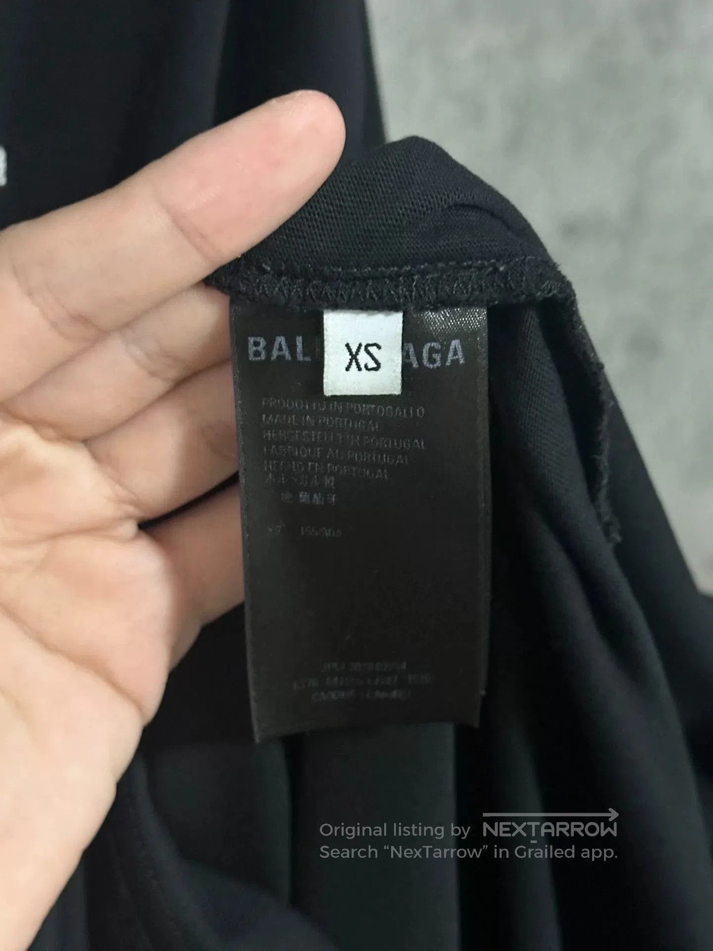 Balenciaga balenciaga black short sleeve t-shirt. Size US XS / EU 42 / 0 - 3 Thumbnail