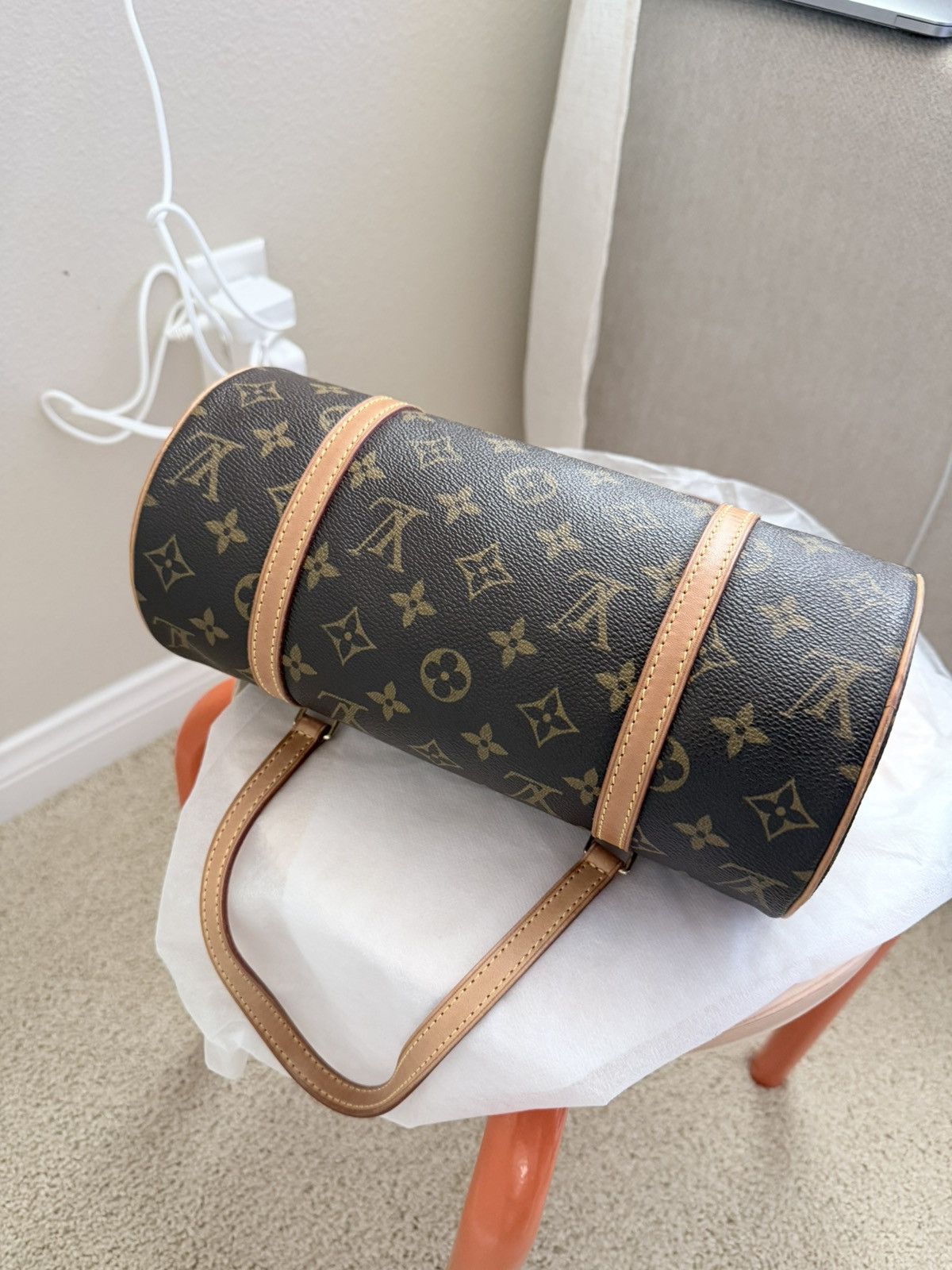 Louis Vuitton Louis Vuitton Papillon Mini Barrel Bag Monogram Size ONE SIZE - 3 Thumbnail