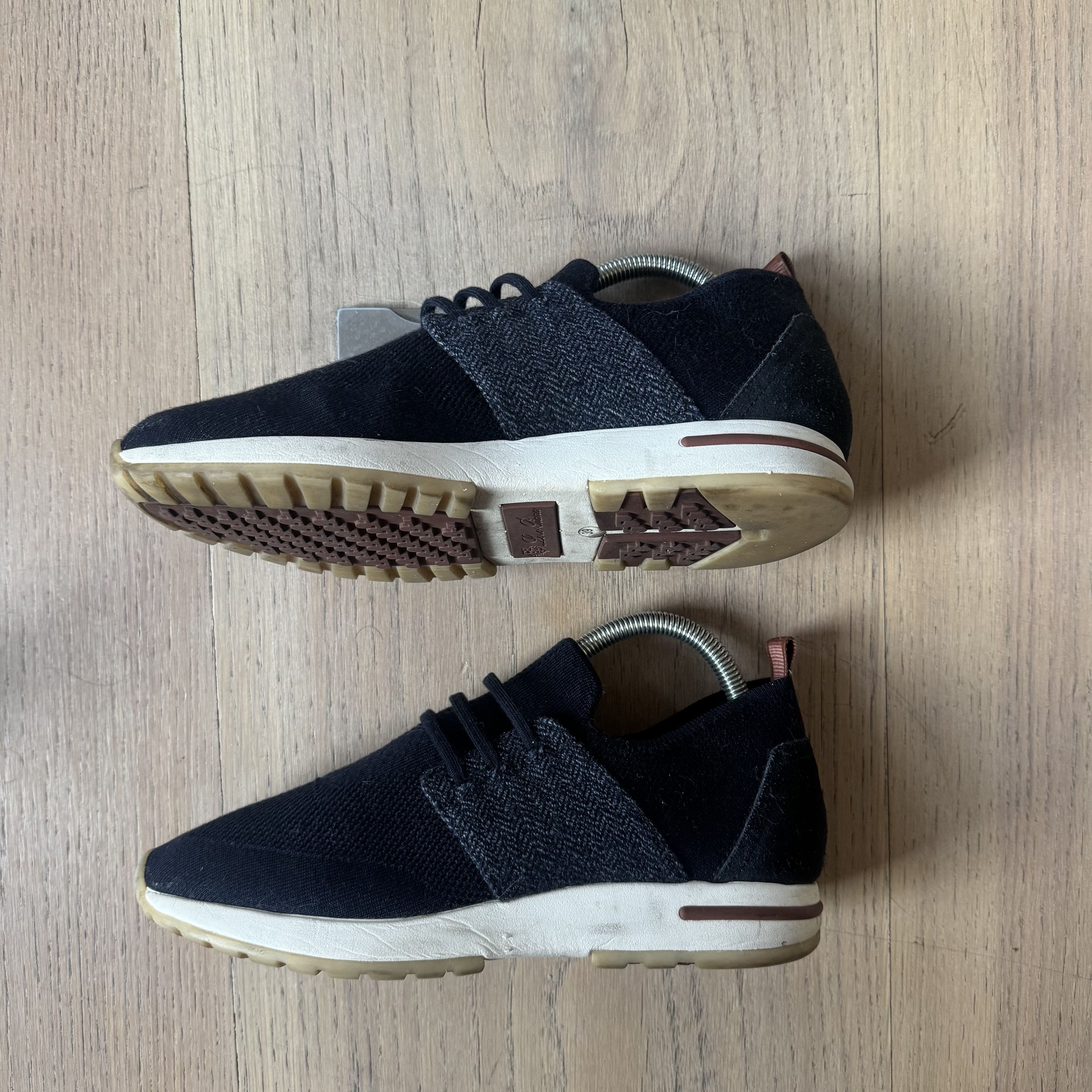 Loro Piana Loro Piana - 360 LP Flexy Walk Trainers - Navy Size US 7 / EU 40 - 2 Thumbnail