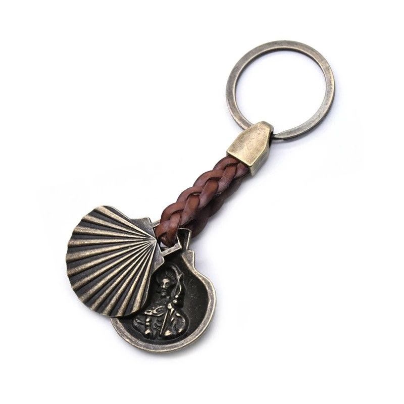 Vintage Vintage Shell Leather Keychain Size ONE SIZE - 1 Thumbnail