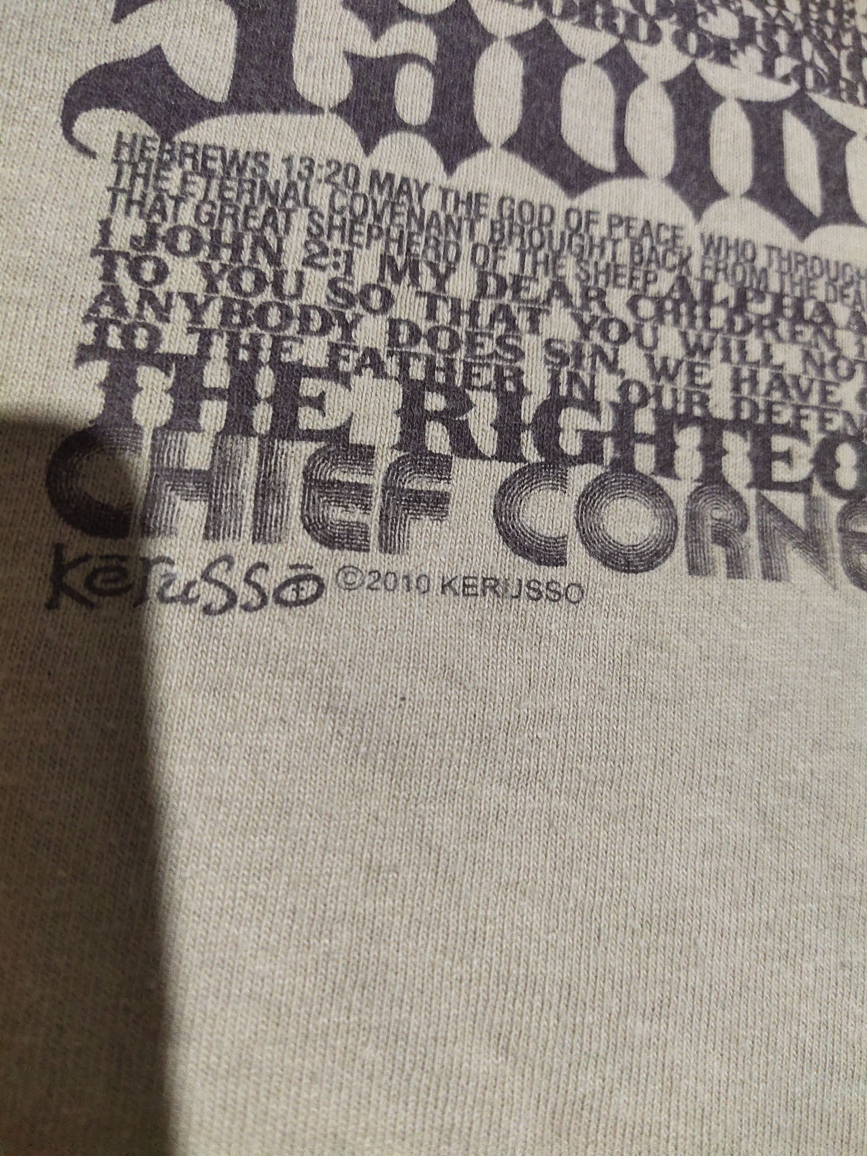 Vintage Vintage Y2K Jesus Face Word Of God By Kerusso Size US XL / EU 56 / 4 - 4 Thumbnail