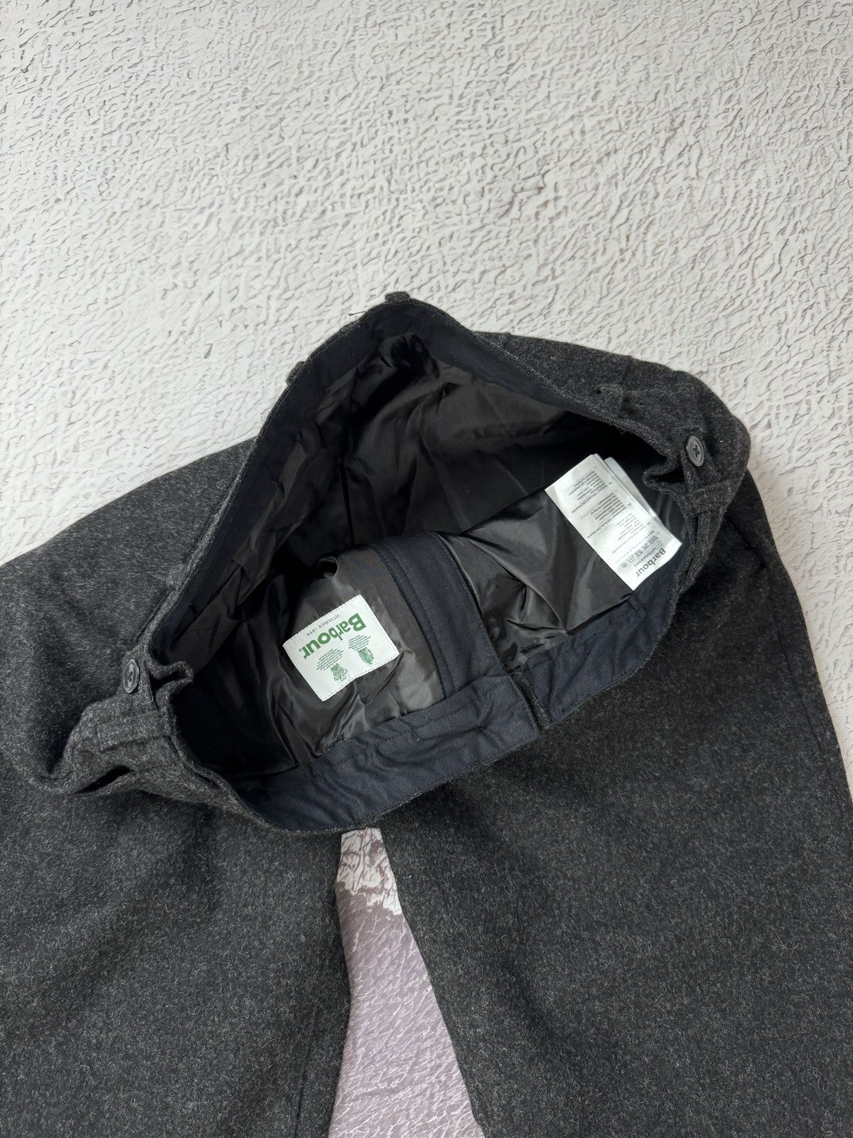 Barbour BARBOUR WHITE LABEL PETER WOOL PANTS TROUSERS Size US 38 / EU 54 - 10 Thumbnail