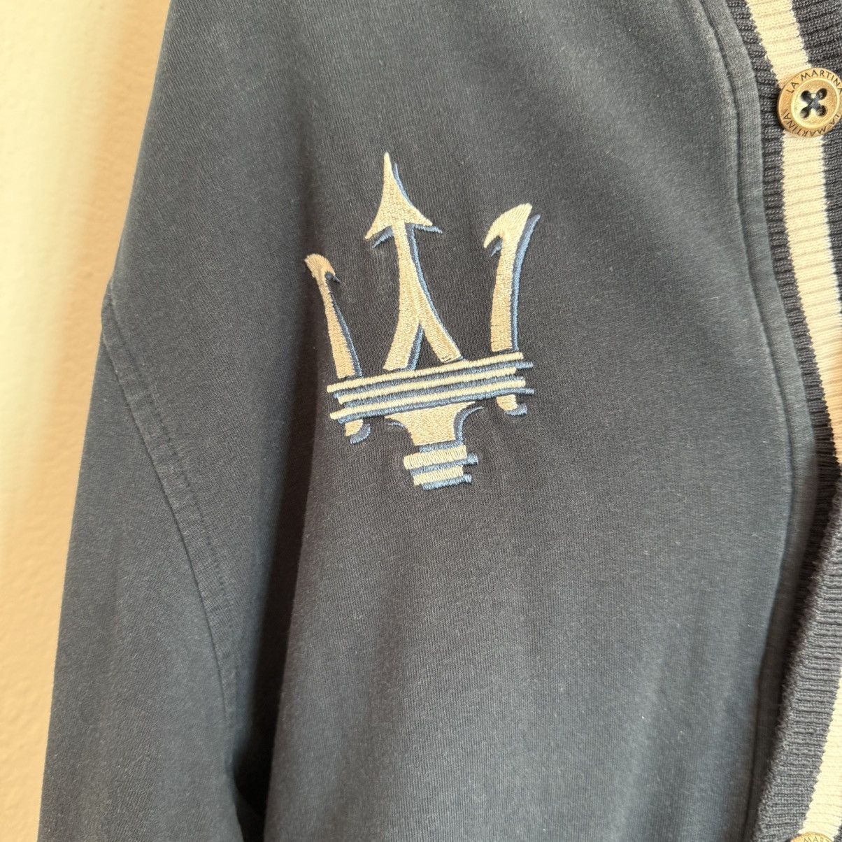 La Martina Vintage La Martina Maserati Big Logo rugby Cardigan Size US XL / EU 56 / 4 - 4 Thumbnail
