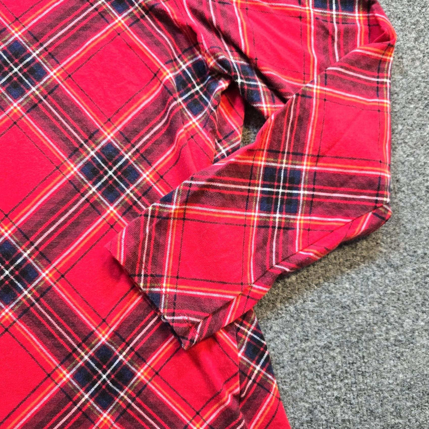Talbots Talbots Top Womens Petite XL Red Plaid Long Sleeve Stretch Casual Comfort Shirt Adults Womens Size XL / US 12-14 / IT 48-50 - 3 Thumbnail