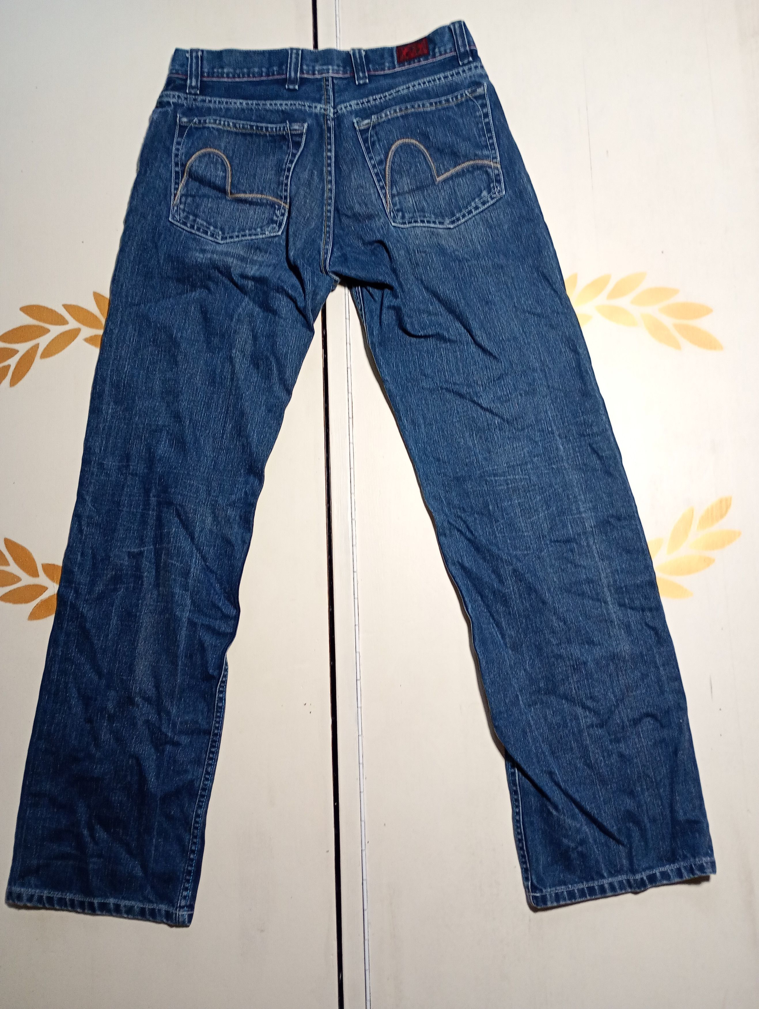 Evisu Evisu Ev.Genes Blue Selvege Jeans Vintage Size US 30 / EU 46 - 15 Thumbnail
