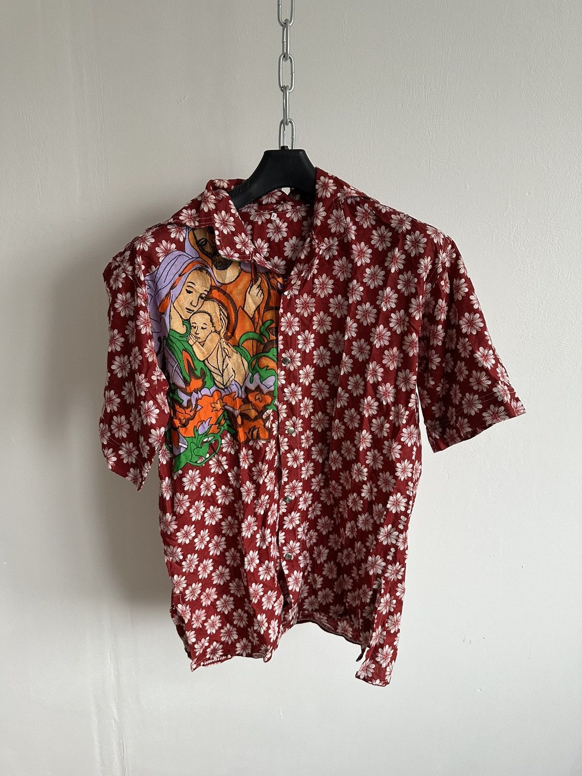Japanese Brand Jesus Hawai shirt vintage floral print Size US L / EU 52-54 / 3 - 2 Thumbnail