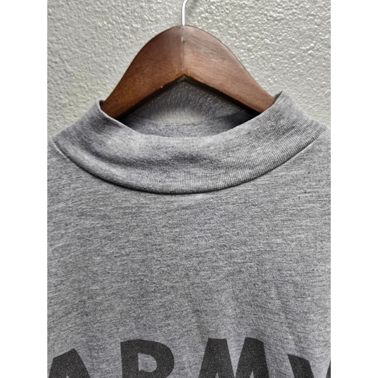 Vintage Army Long Sleeve Shirt PT Training Mock Neck Gray S Tee Size US S / EU 44-46 / 1 - 3 Thumbnail