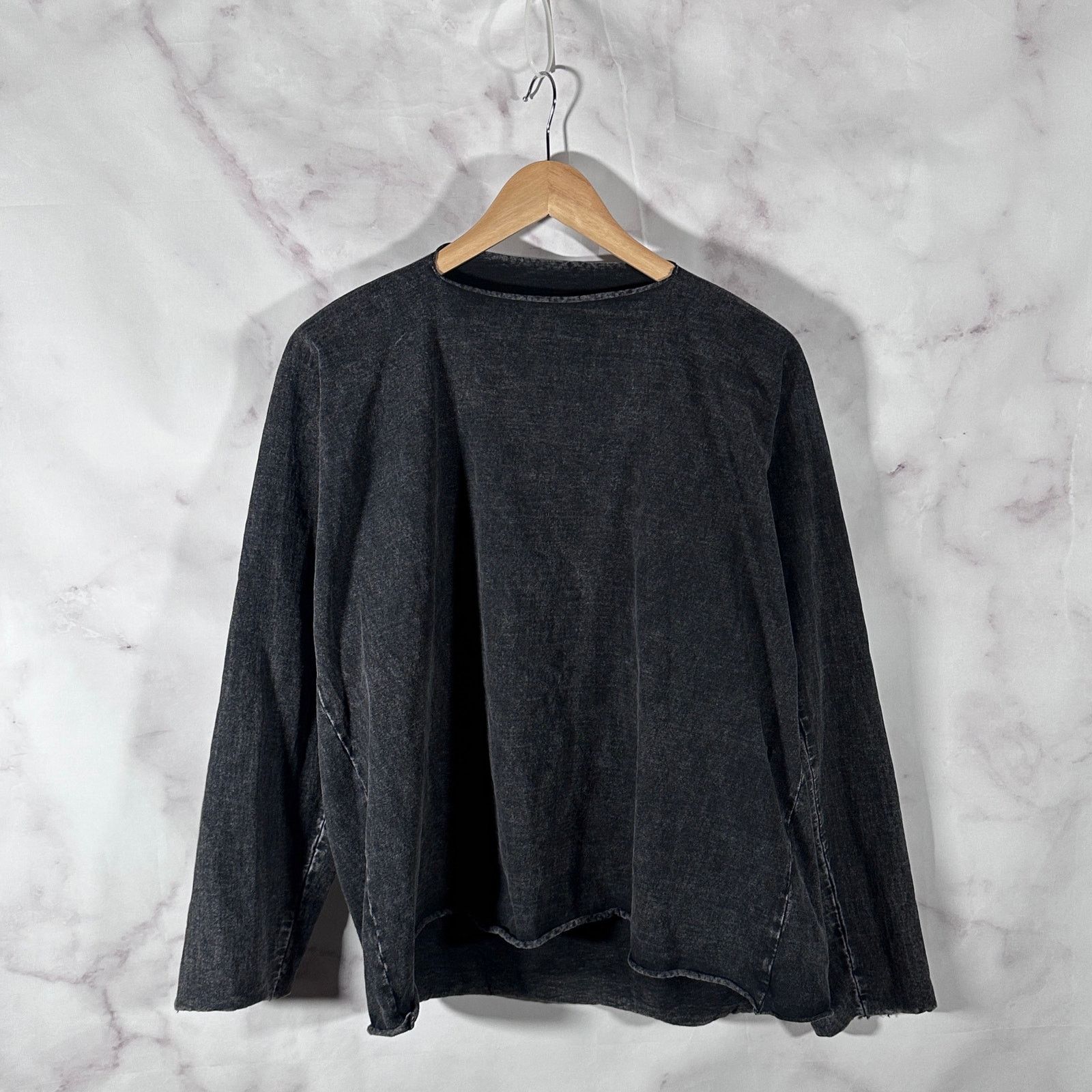 Kanye West Sample Acid Wash Box Longsleeve Size US S / EU 44-46 / 1 - 1 Thumbnail