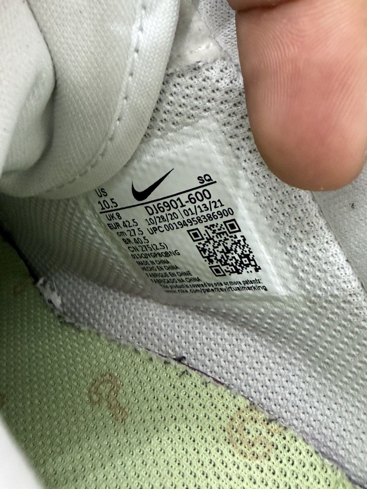 Nike Nike Air Force 1 Low Pastel Reveal Size 10.5W/9M (2021) Size US 9 / EU 42 - 10 Thumbnail