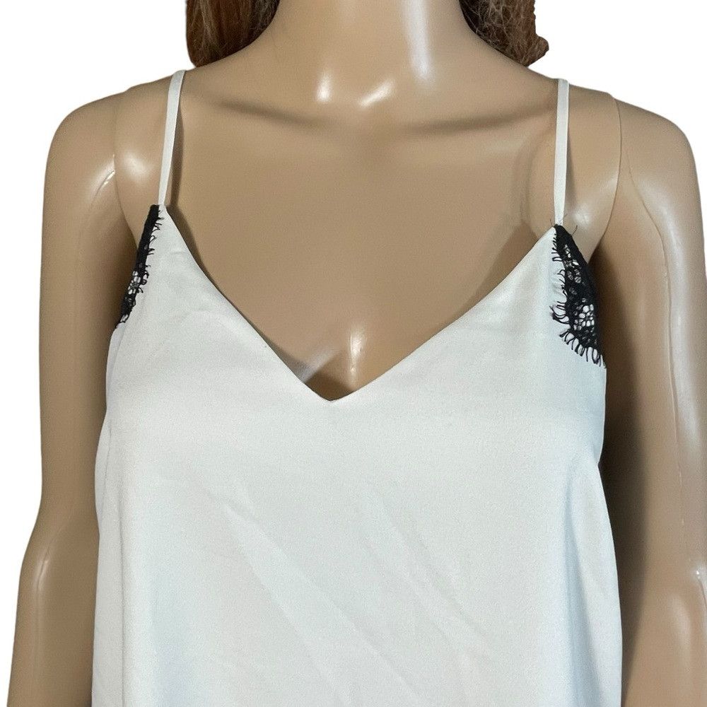 Other cooper & ella Klara Lace-Trim Cami Ivory Top Size M Size M / US 6-8 / IT 42-44 - 3 Thumbnail