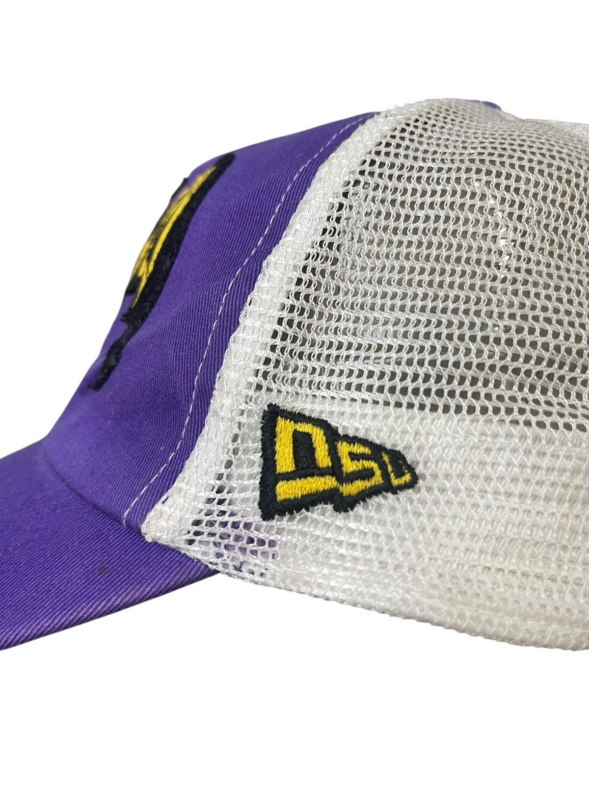 NBA Vintage NSU Big Logo Trucker Hat Streetwear Size ONE SIZE - 6 Thumbnail