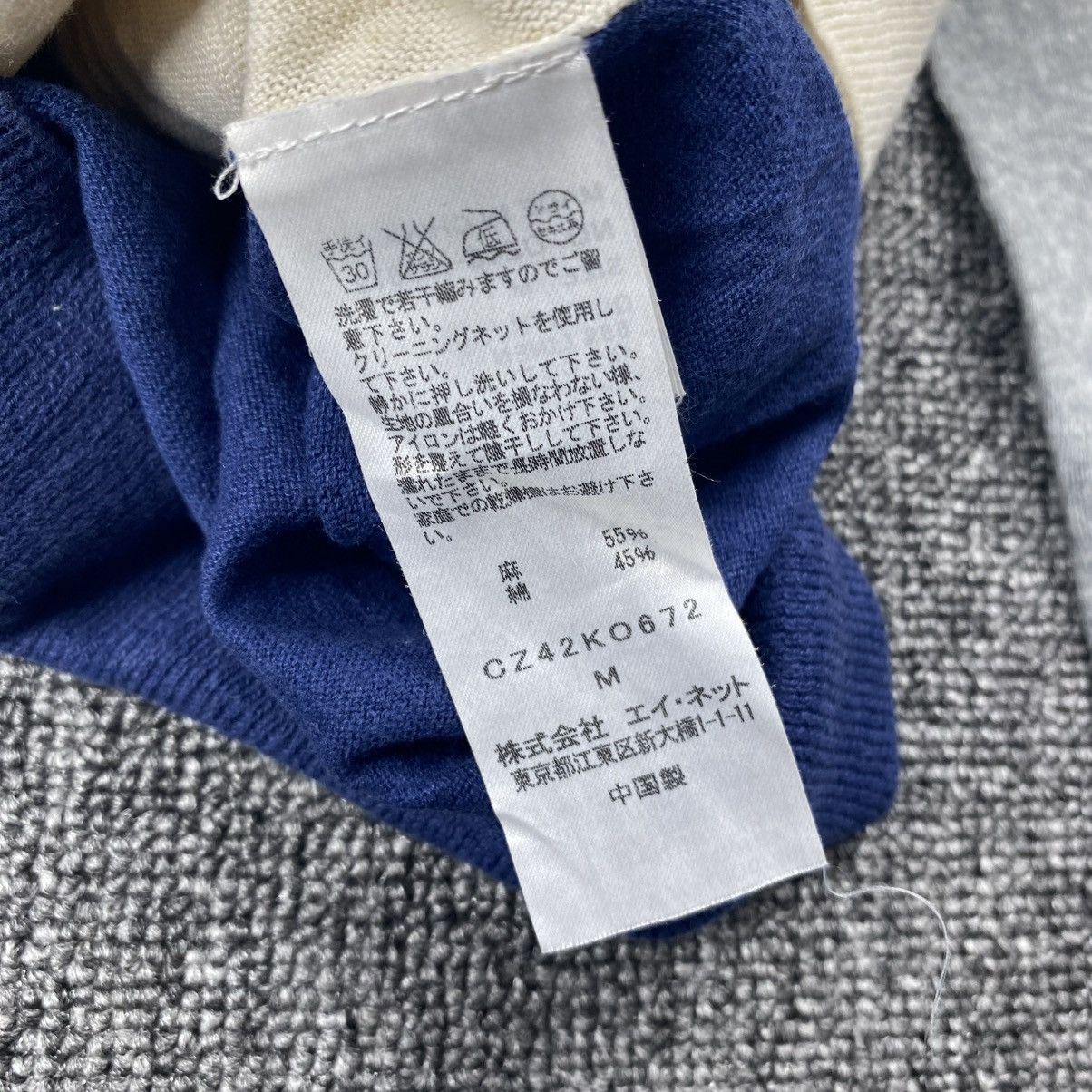CABANE de ZUCCa cabane de zucca by issey miyake knitwear three tone Size US M / EU 48-50 / 2 - 6 Thumbnail