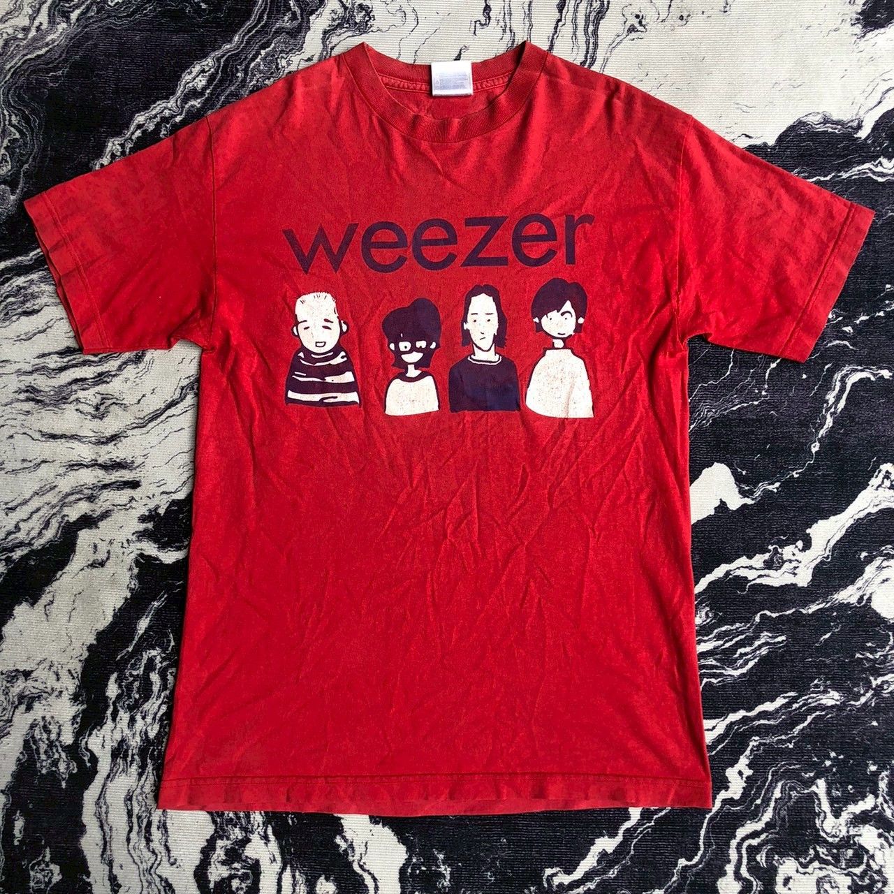 Band Tees Vintage Weezer Album Tour Men's Graphic Tee 2000s Size US M / EU 48-50 / 2 - 1 Thumbnail