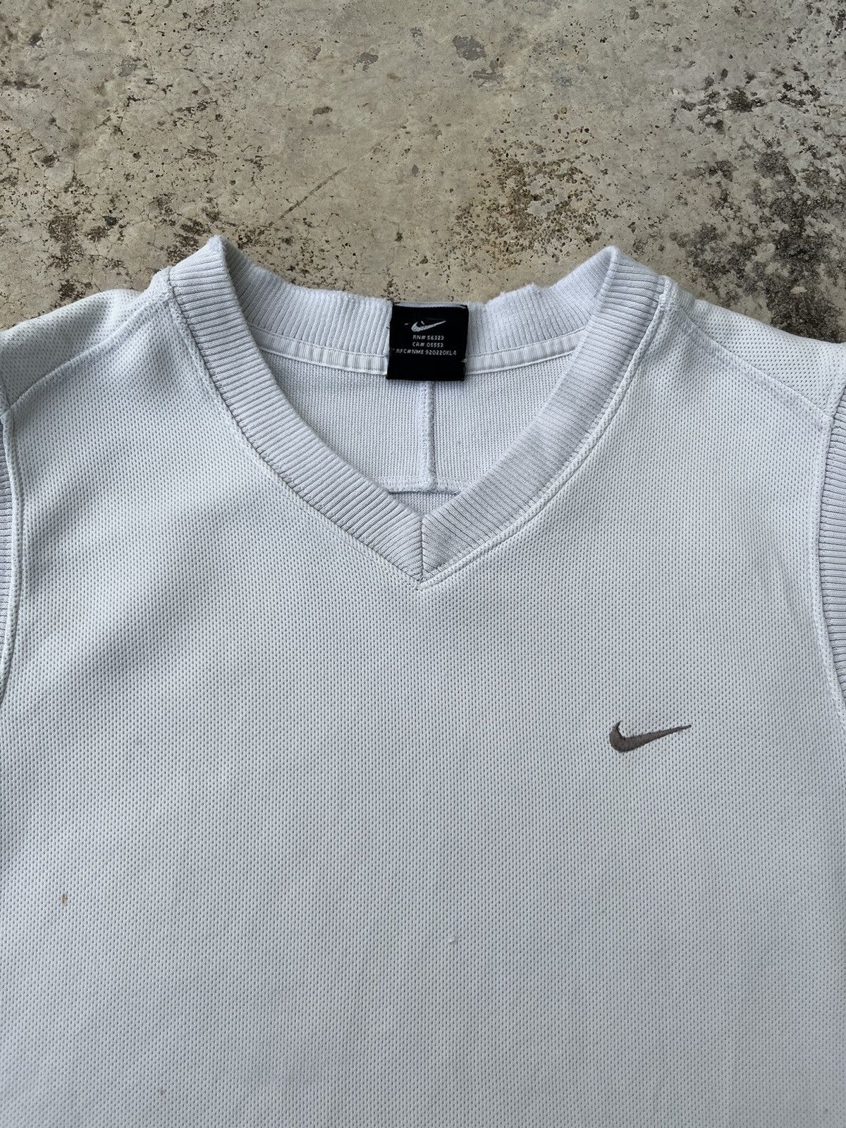 Nike Nike golf Sleeveless Distressed Collar Size US L / EU 52-54 / 3 - 3 Thumbnail