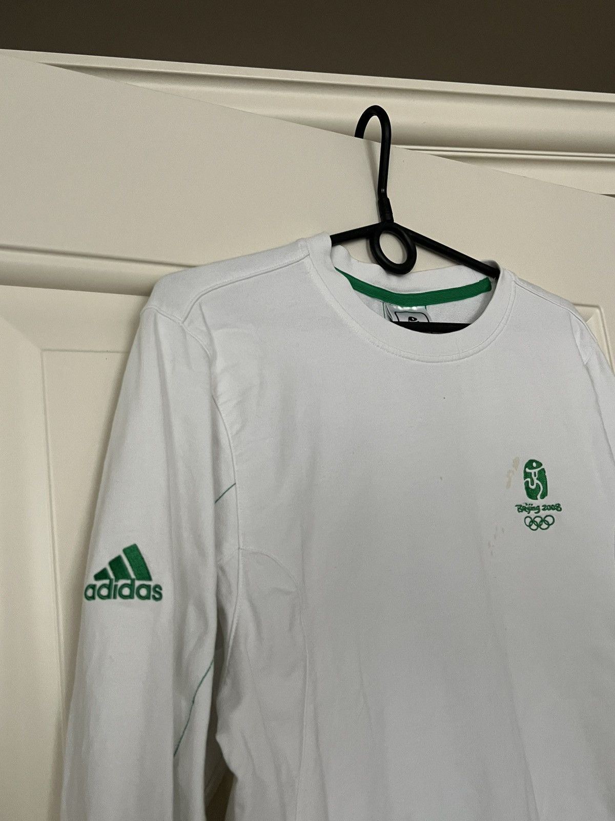 Adidas Adidas Beijing 2008 Olympic Games Sweatshirt Rare Vintage Size US L / EU 52-54 / 3 - 7 Thumbnail