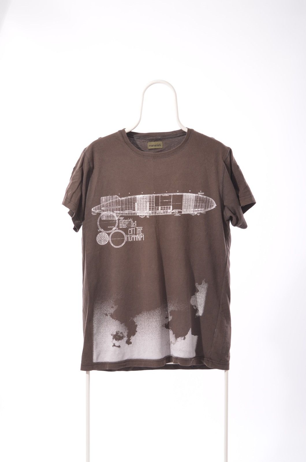 ☘️Men’s Vintage T-Shirt Tee Maharishi Military Design Fits M
