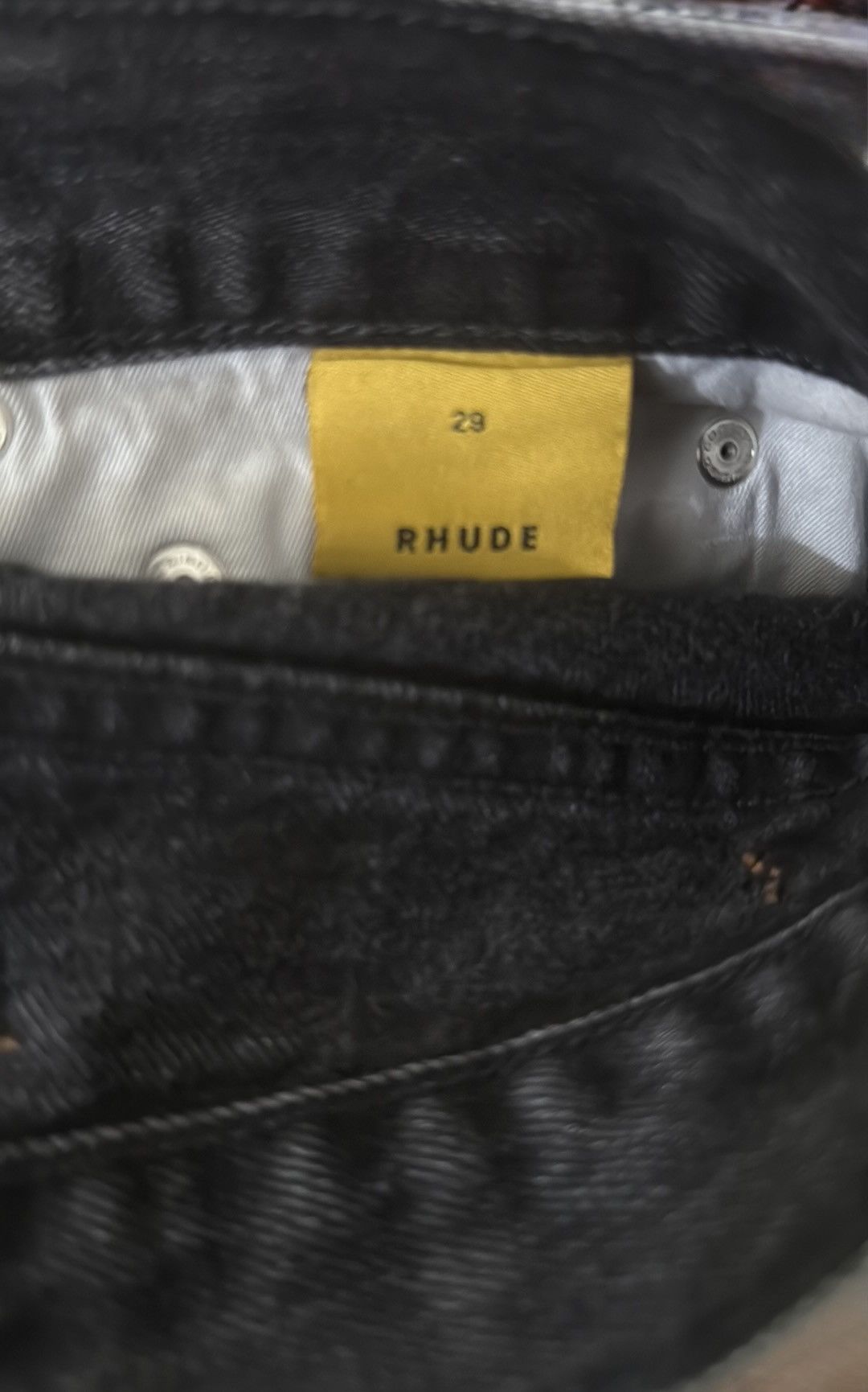 Rhude Rhude jeans embroidered Size US 29 - 4 Thumbnail