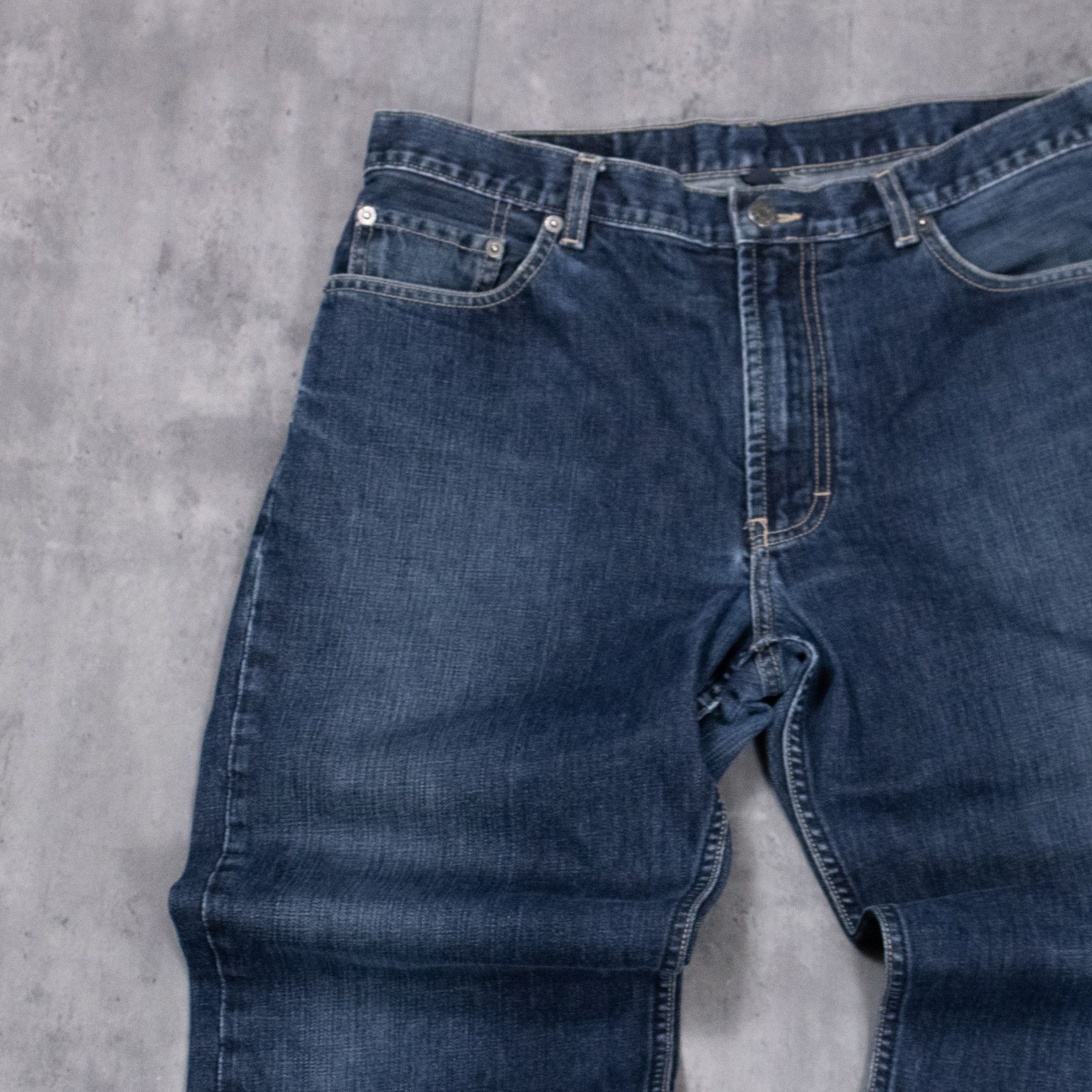 Banana Republic Vintage Y2K Banana Republic Baggy Indigo Denim Jeans Size US 34 / EU 50 - 8 Thumbnail