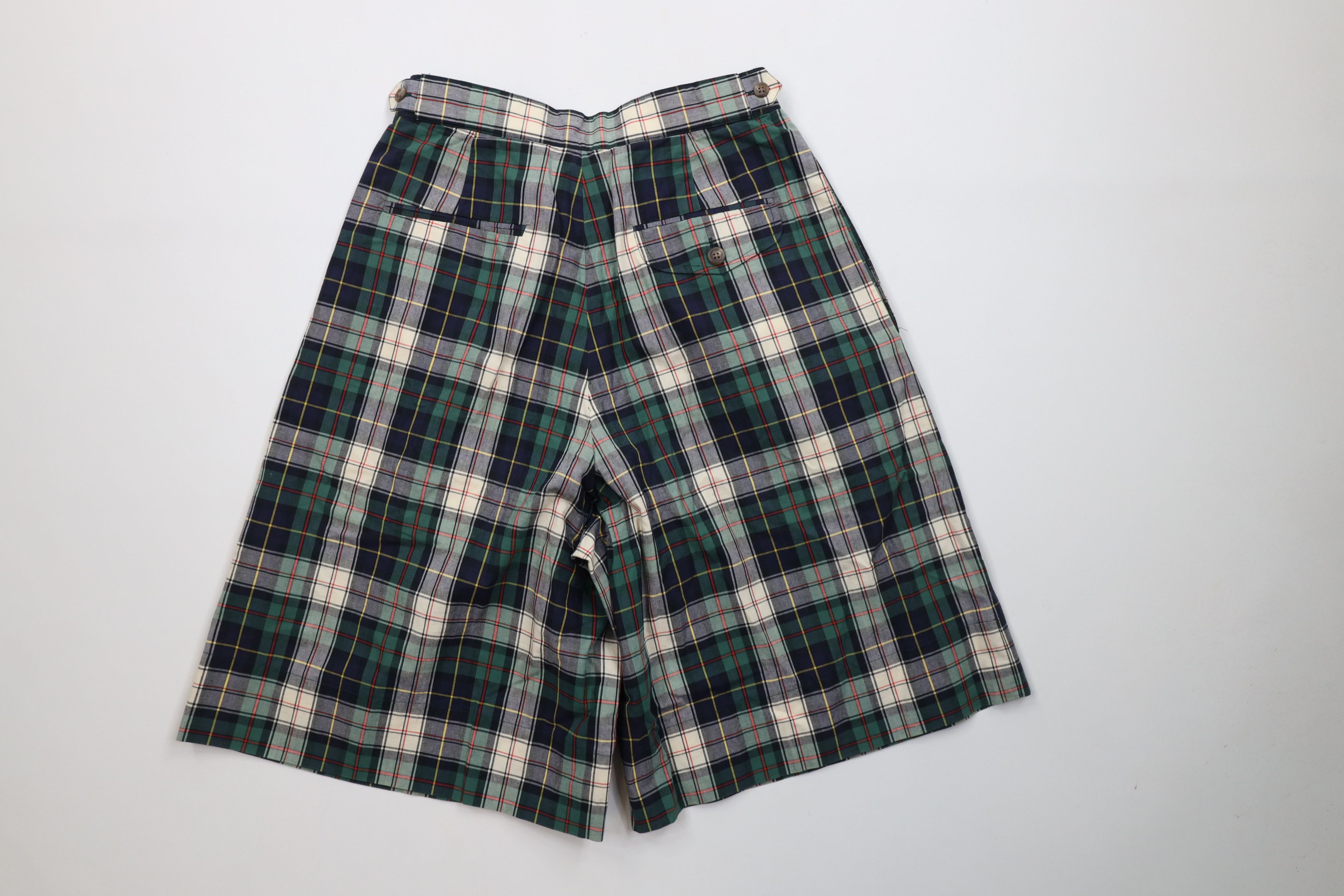 Ralph Lauren Vintage 70s 80s Ralph Lauren Bermuda Bush Shorts Plaid Size 30" / US 8 / IT 44 - 11 Thumbnail