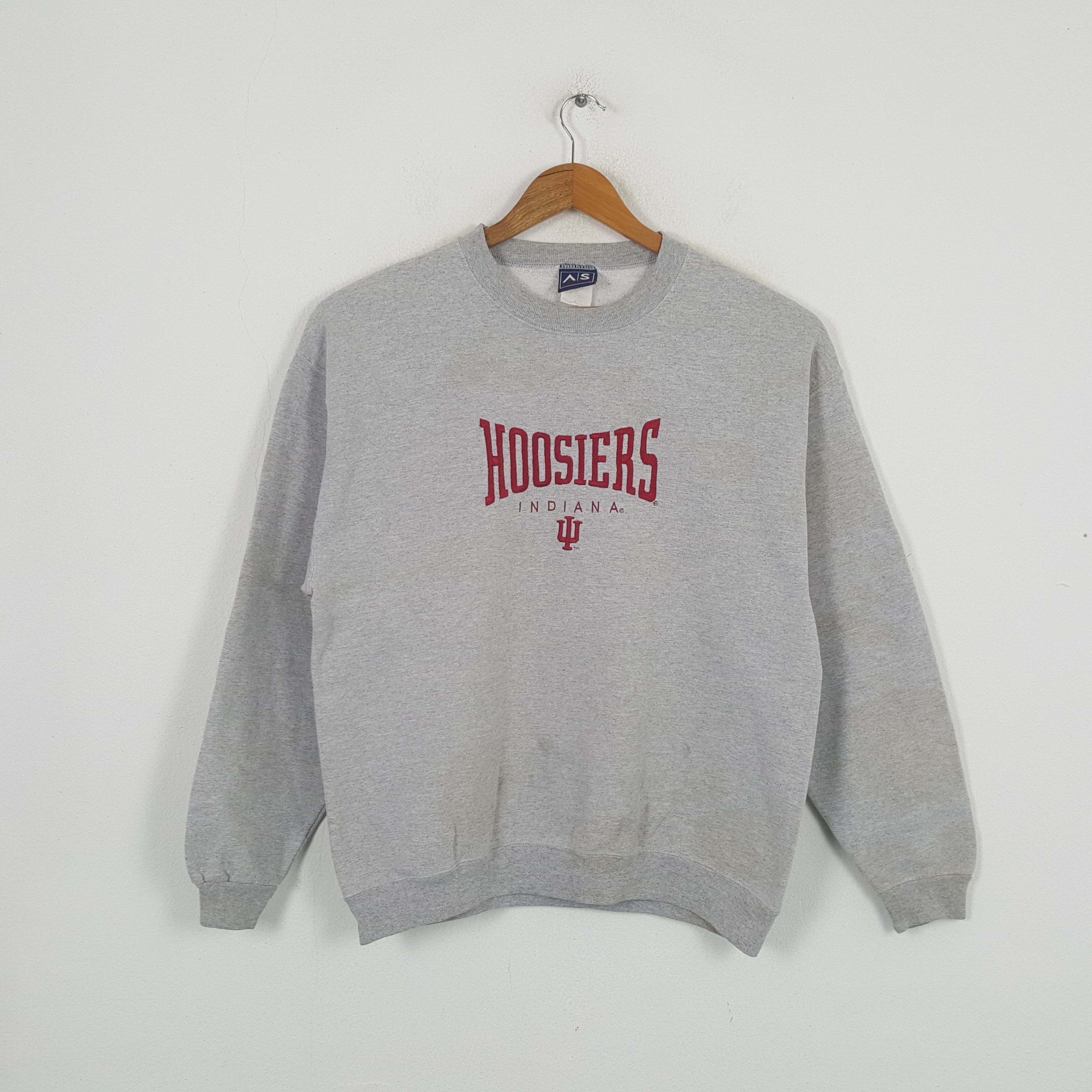 NBA × Vintage Vintage HOOSIERS INDIANA Basketball Team Sweatshirt C286N9 Size US L / EU 52-54 / 3 - 1 Thumbnail