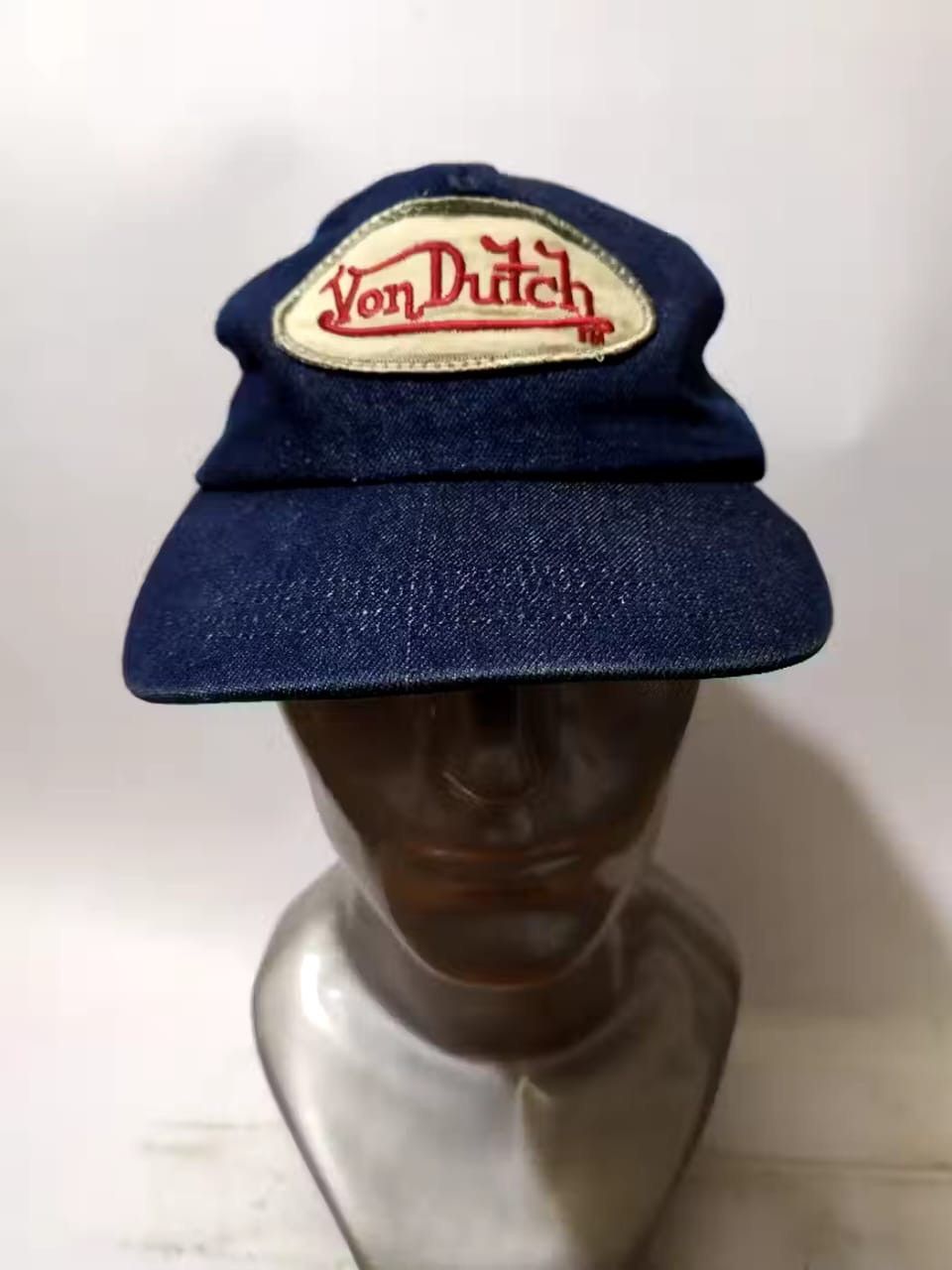 image of Von Dutch Trucker Hat in Navy, Men's