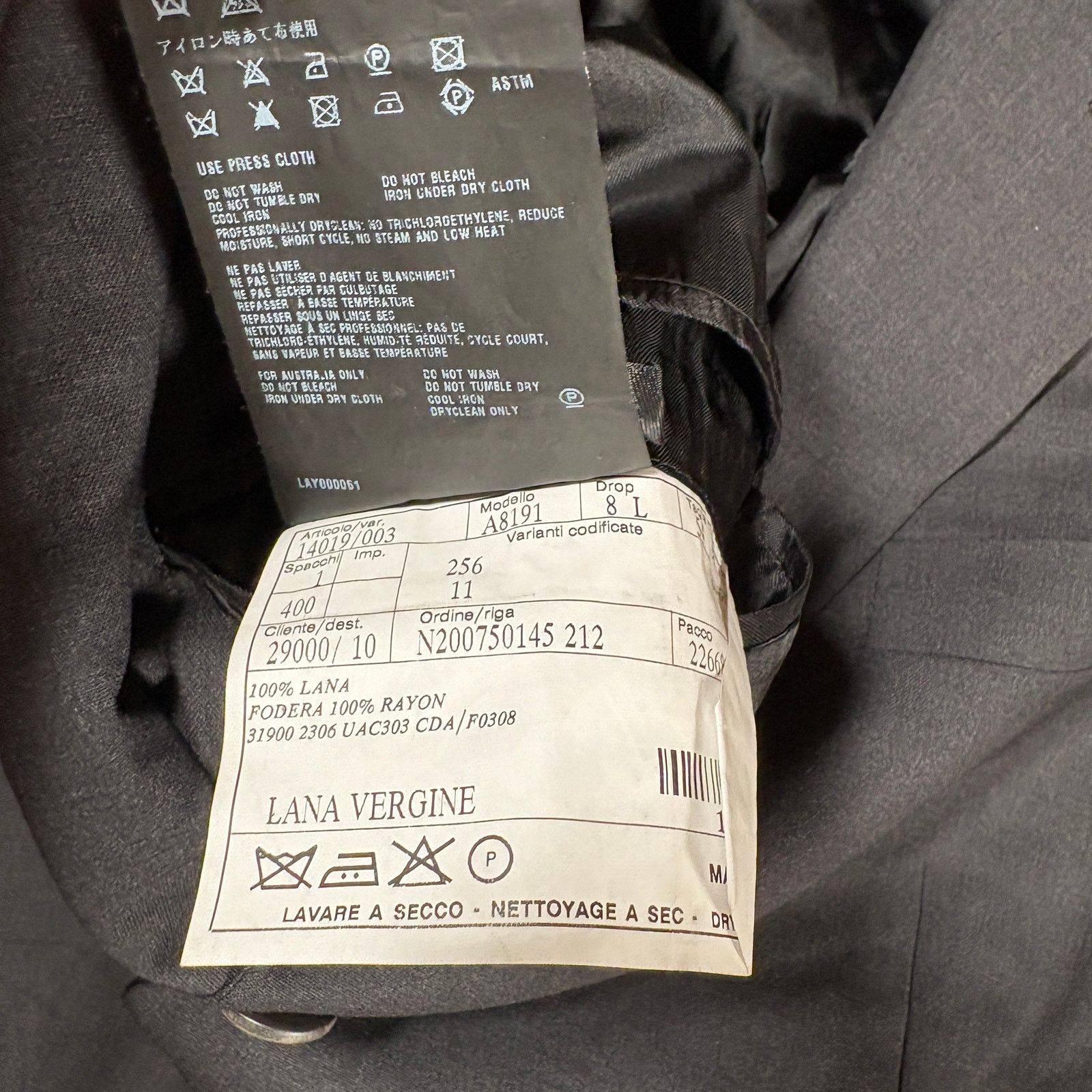 Prada Prada Milano Wool 3 Button Blazer 42R Size 42R - 6 Thumbnail