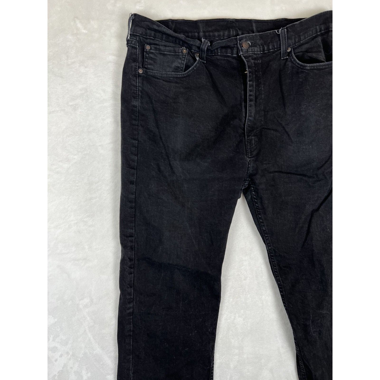 Levi's Vintage Levi’s 505 Black Denim Jeans Size 38x32 Faded Grunge Size US 38 / EU 54 - 4 Thumbnail
