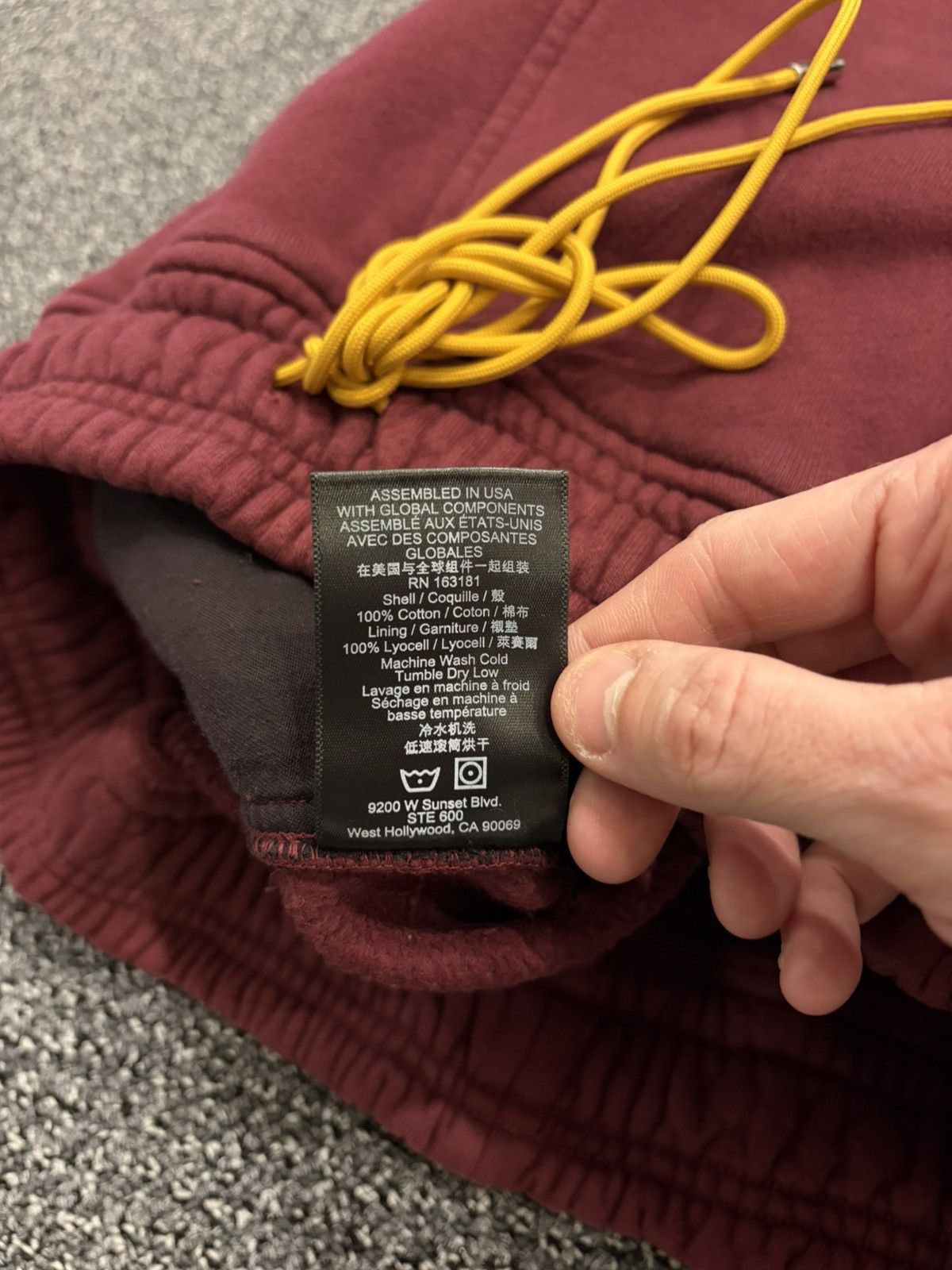 Rhude Rhude Bordeaux Shorts Size US 28 / EU 44 - 6 Thumbnail