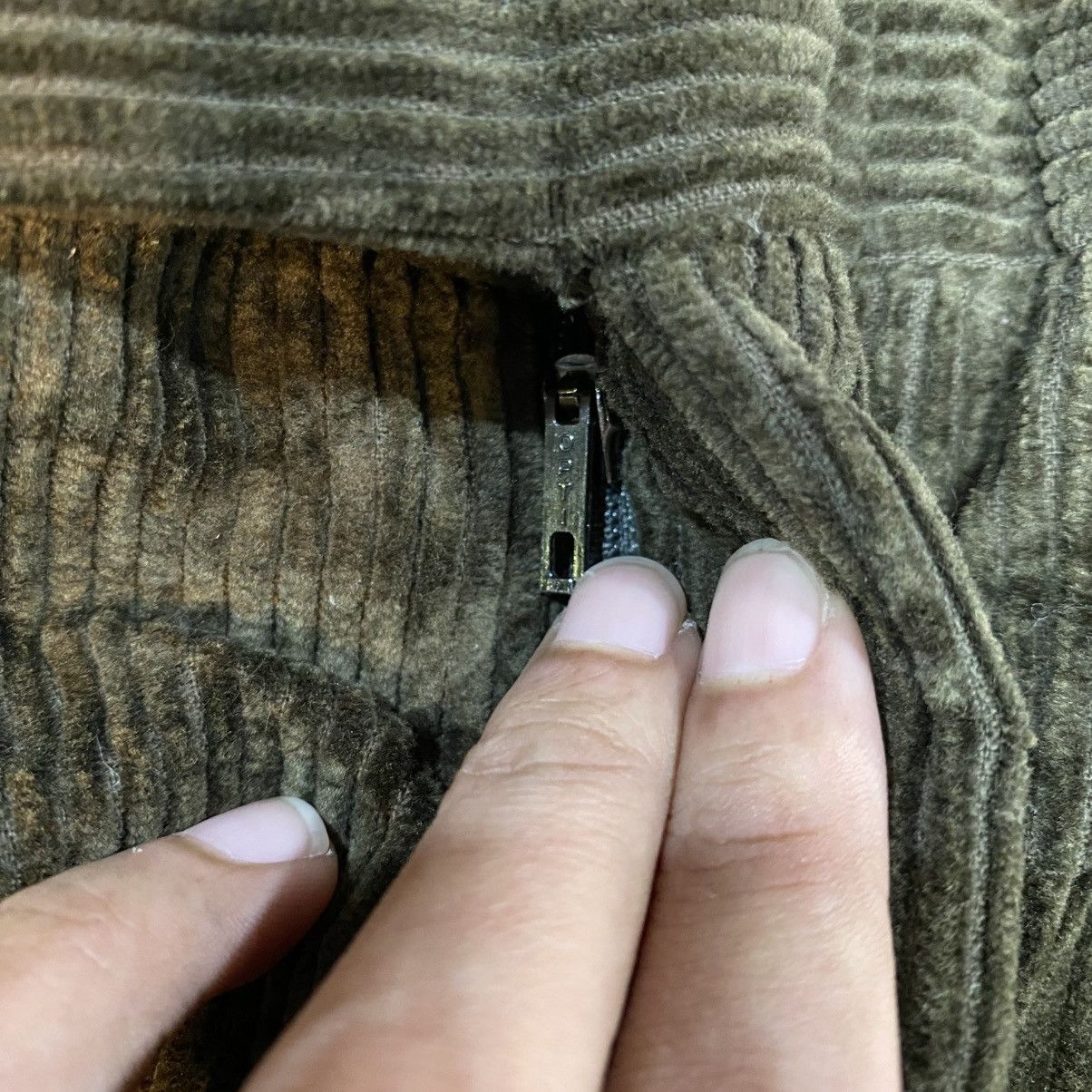 Fendi × Vintage VINTAGE RARE‼️Fendi Corduroy Pants Olive Green Size US 31 - 11 Thumbnail