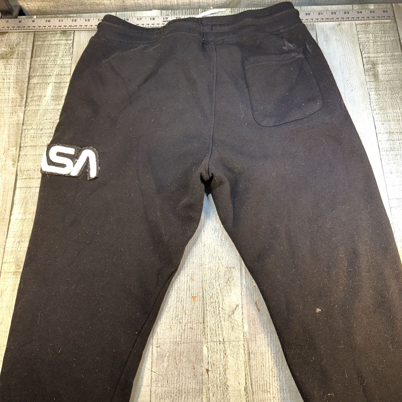 Southpole South Pole NASA Joggers Black XL Tapered Fleece Jogger Men Regular XS? Size US 36 / EU 52 - 3 Thumbnail