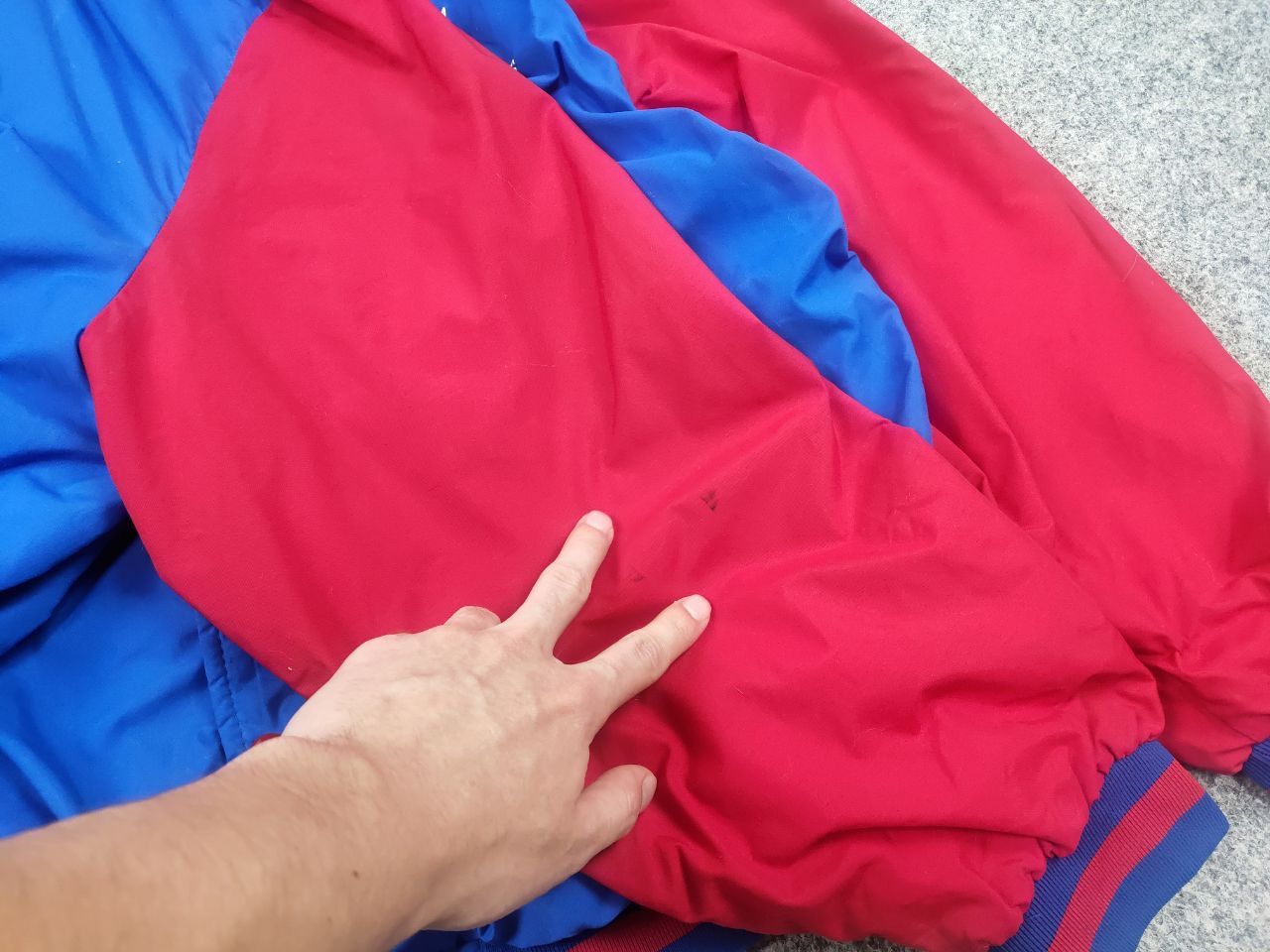 NEFF Vintage 80's NEFF Dematha Baseball Varsity Jacket Bomber Size US XL / EU 56 / 4 - 9 Thumbnail