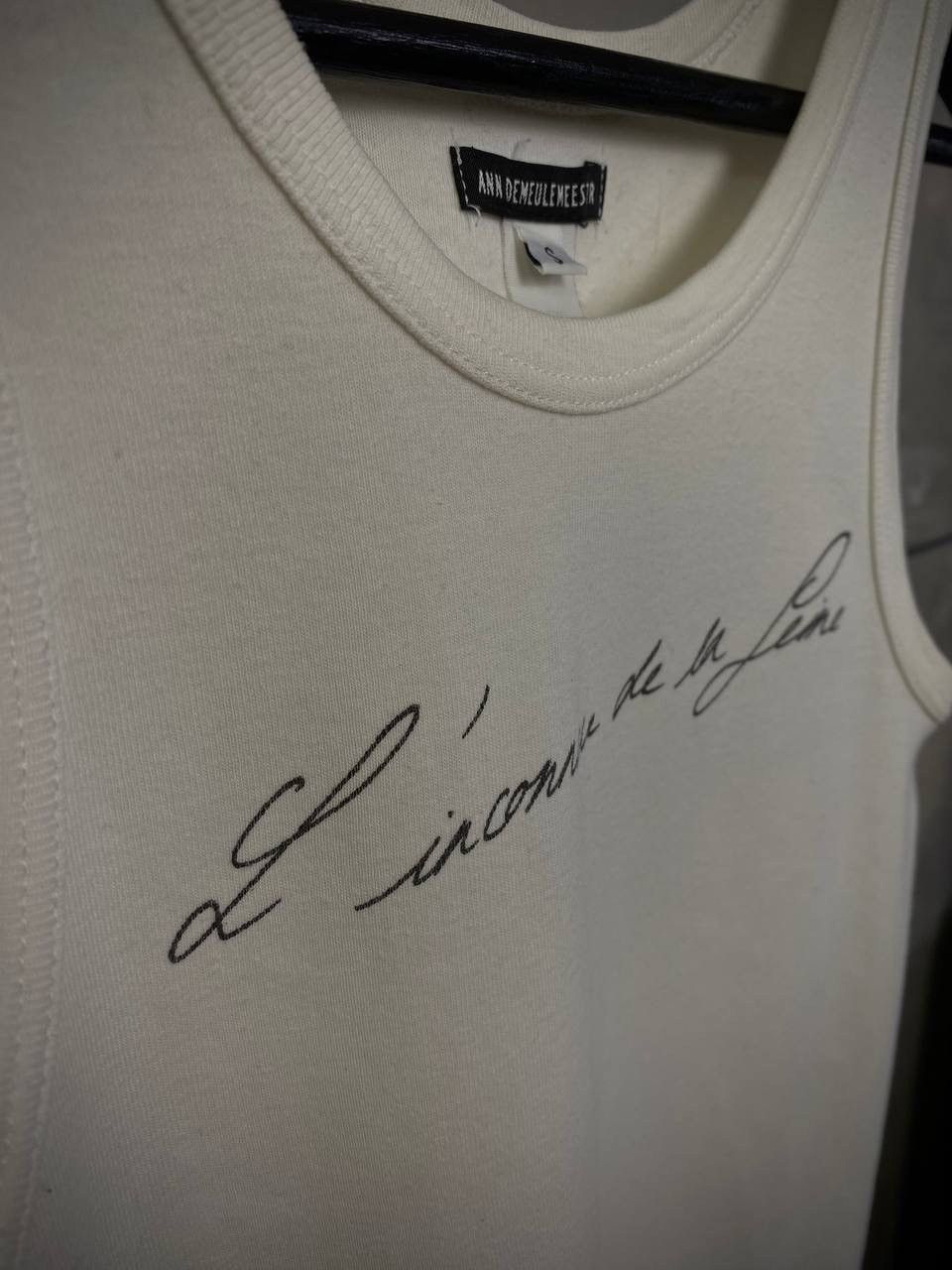 Ann Demeulemeester Rare L'Inconnue de la Seine tank top S Size US S / EU 44-46 / 1 - 3 Thumbnail