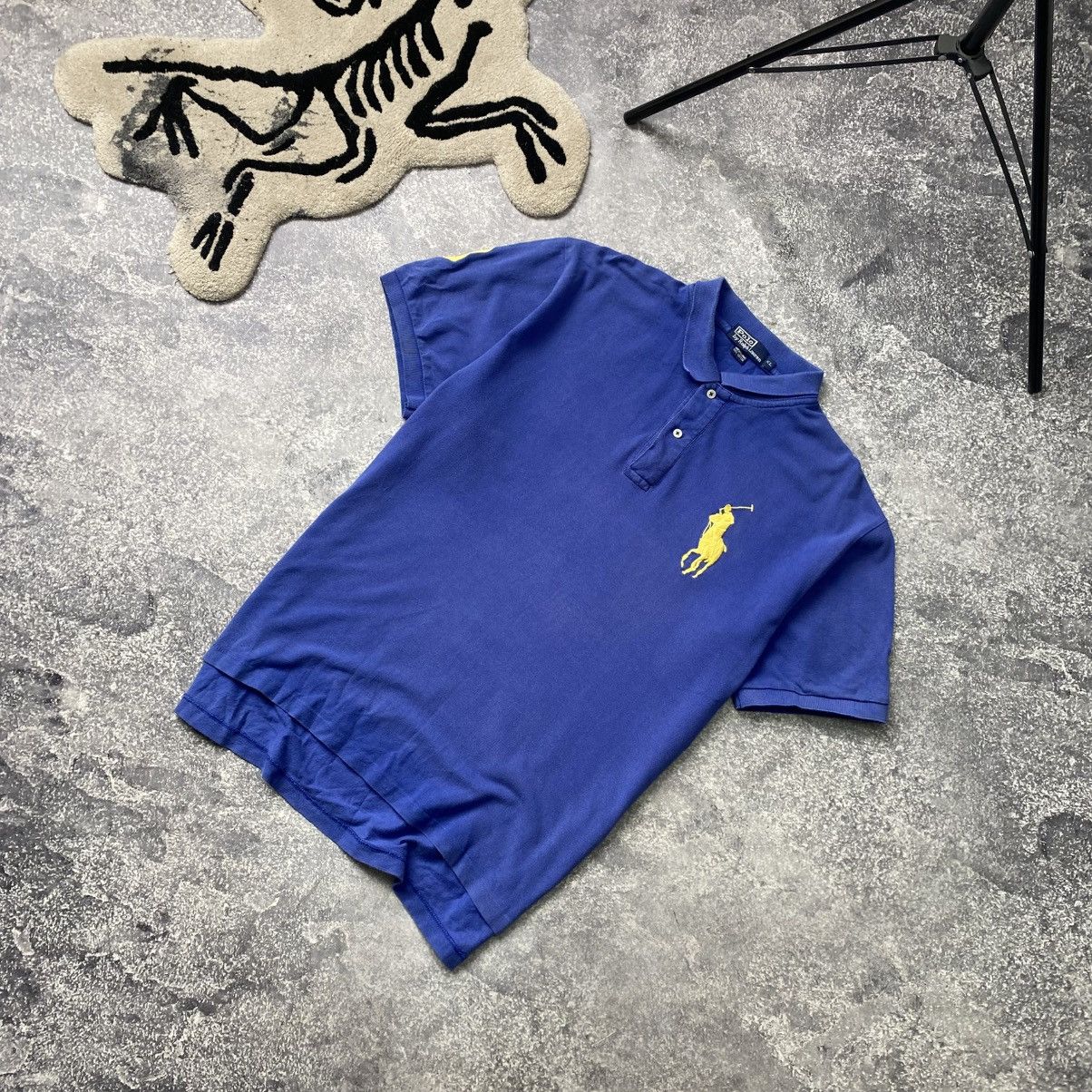 Polo Ralph Lauren Vintage Polo Ralph Lauren Big Pony 3 Faded y2k polo Size US XL / EU 56 / 4 - 1 Thumbnail