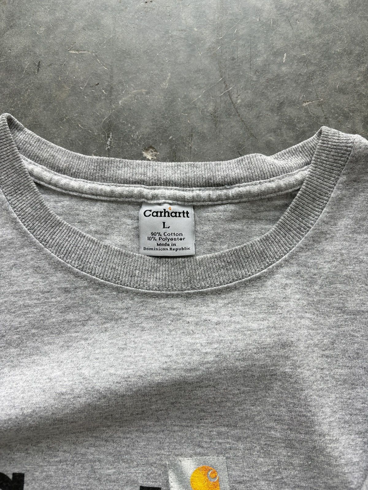 Carhartt Vintage Y2K Carhartt Logo Graphic Tee Size US L / EU 52-54 / 3 - 6 Thumbnail
