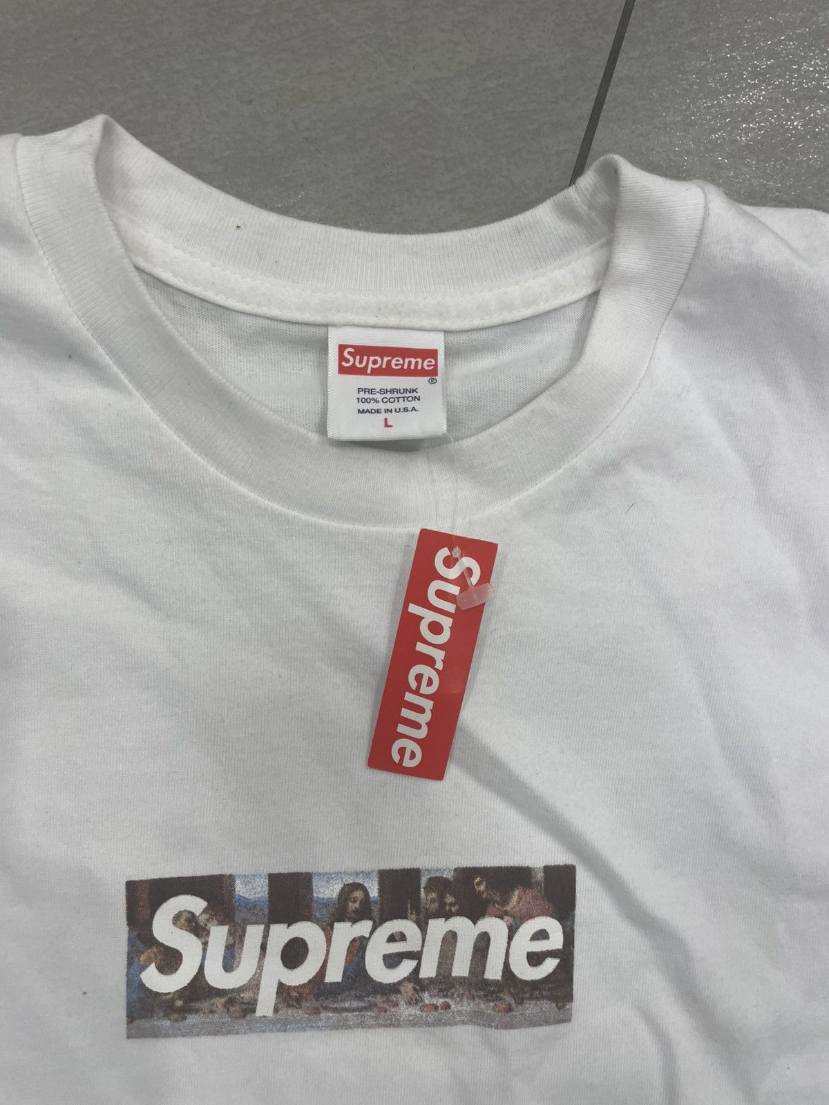 Supreme Supreme Milan Box Logo T shirt Size US L / EU 52-54 / 3 - 2 Thumbnail