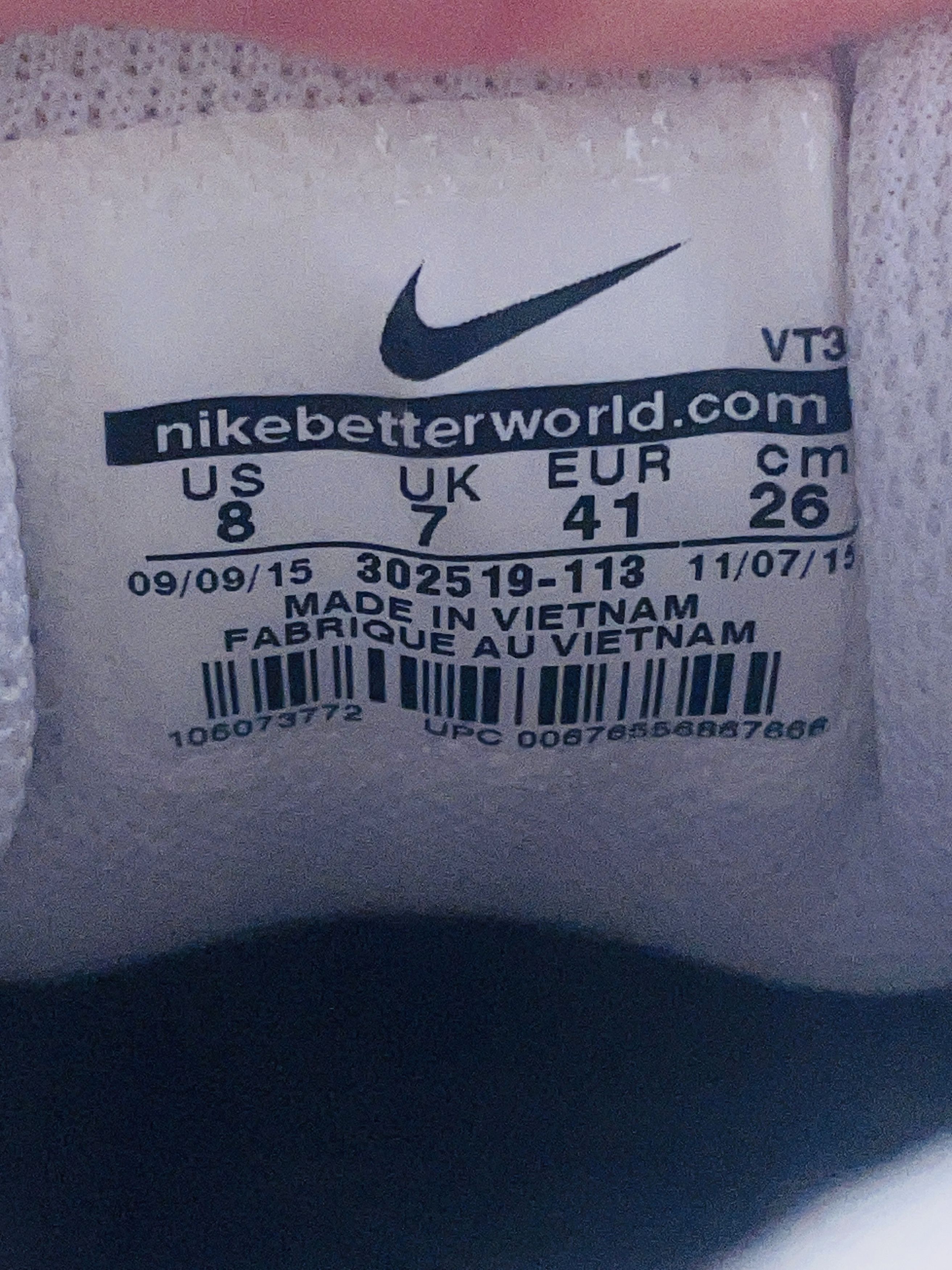 Nike Nike Air Max 90 – Weiß – EU 41 / US 8 – Modell 302519-113 Size US 8 / IT 38 - 4 Thumbnail