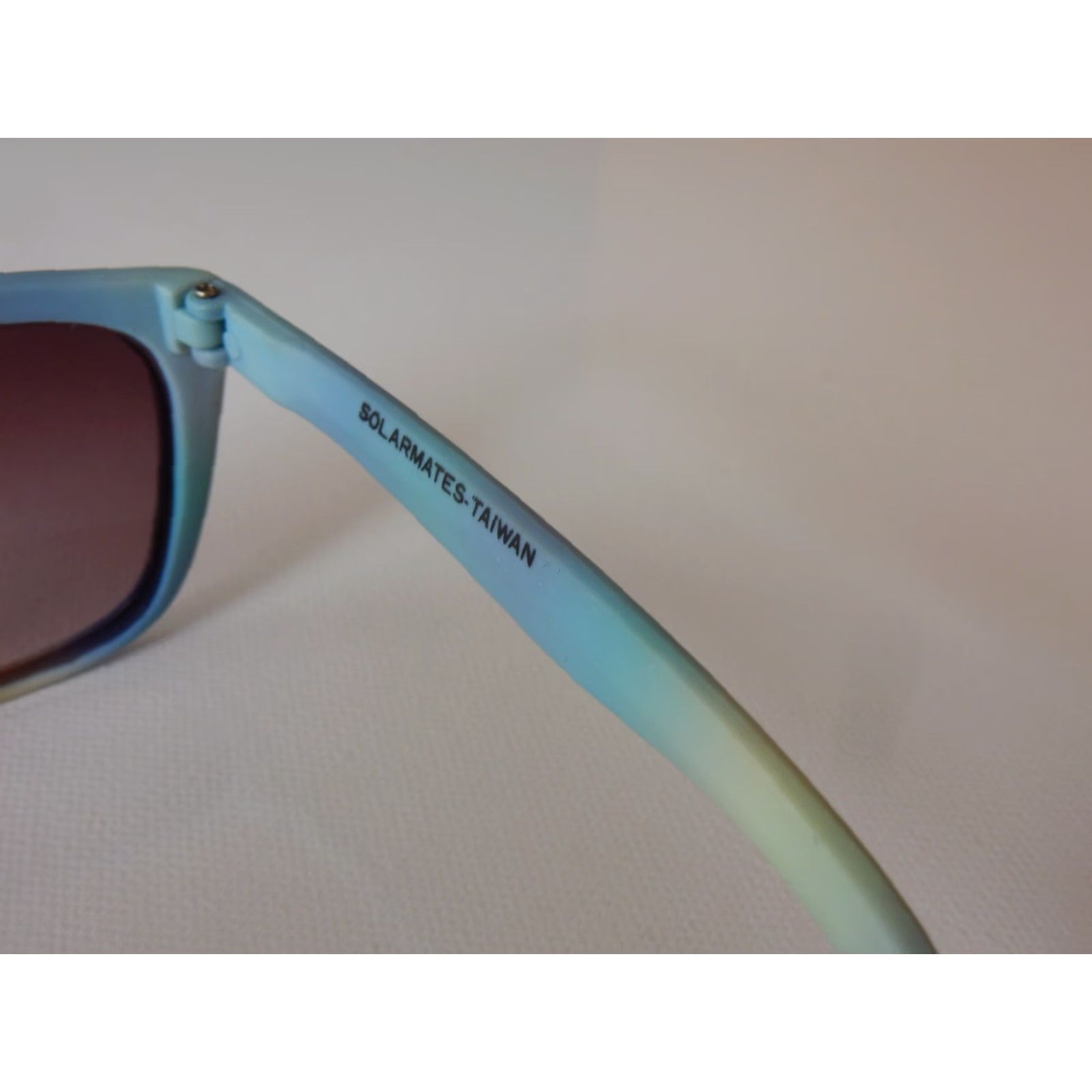 Vintage VTG Bonjour Cool-Ray Solarmates Sunglasses Adult Unisex Blue Frame Size ONE SIZE - 4 Thumbnail