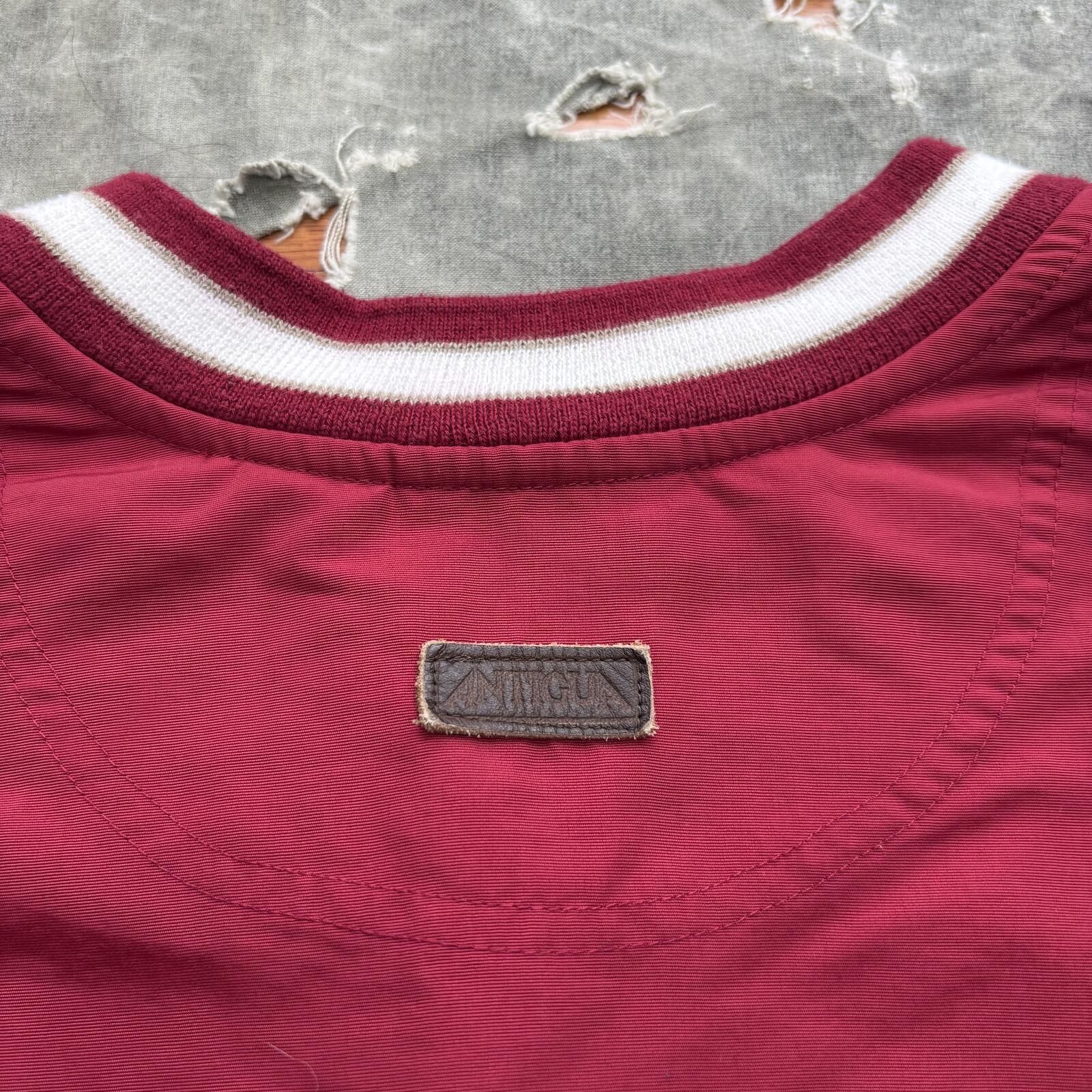 Antigua Vintage 90s Arkansas Razorbacks Band Pullover Windbreaker Size US L / EU 52-54 / 3 - 7 Thumbnail