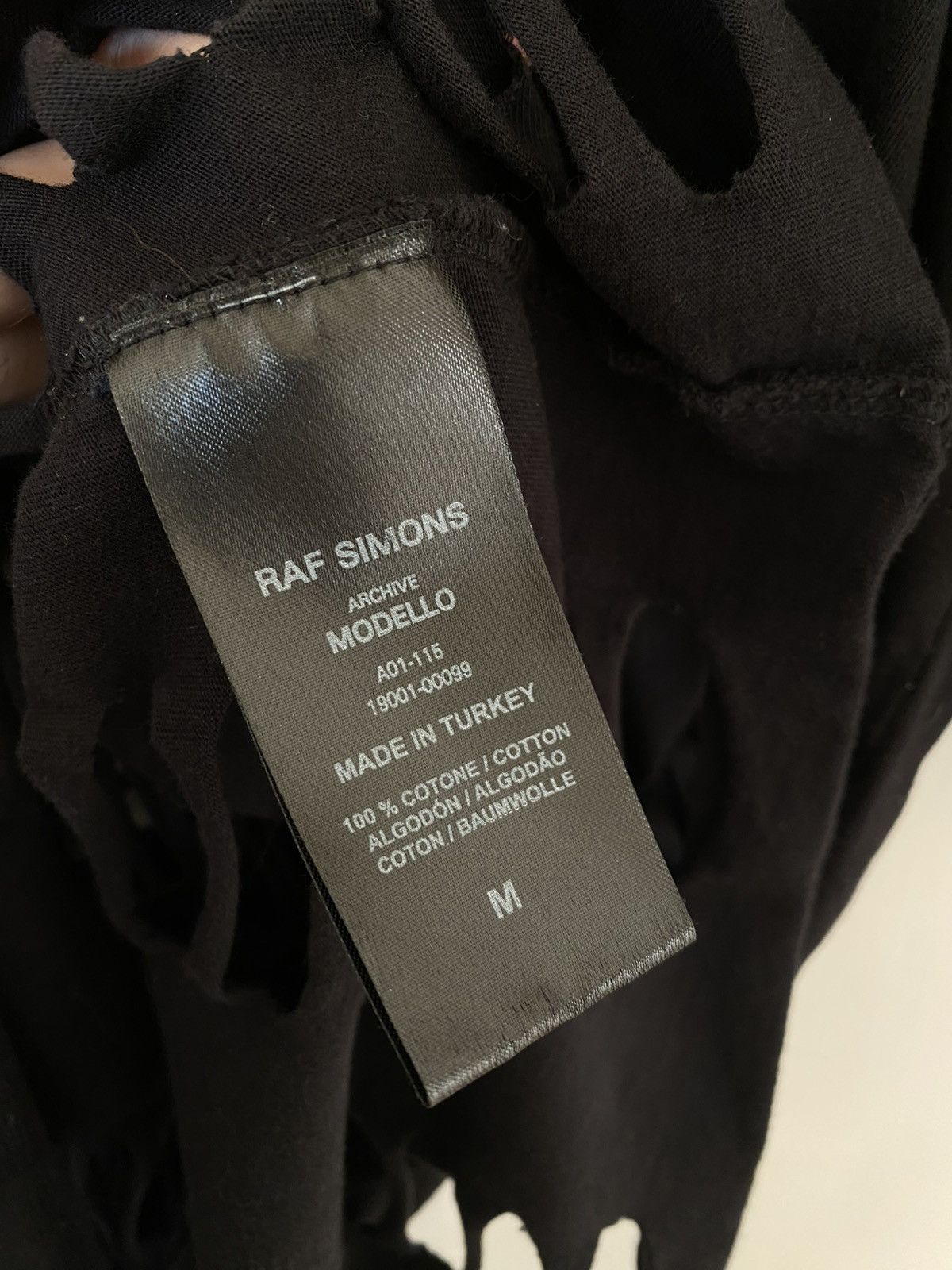 Raf Simons Raf Simons Archive Redux Flux Aetherium T Shirt Size US M / EU 48-50 / 2 - 5 Thumbnail