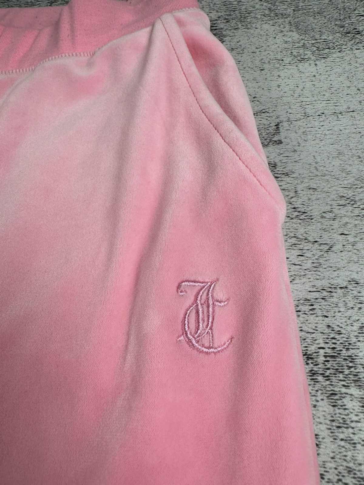 Juicy Couture × Vintage Juicy Couture Velour Sport Track Suit Sweatpants Zip Hoodie Size M / US 6-8 / IT 42-44 - 20 Thumbnail