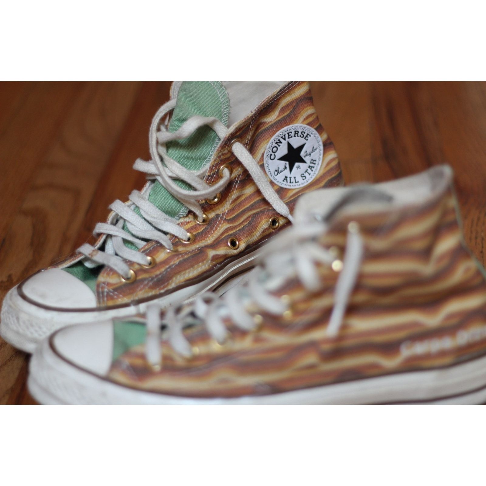 Converse Carpe Diem - Converse Chuck High Top Yellow/green M7.5 W9.5 Size US 9.5 / IT 39.5 - 5 Thumbnail