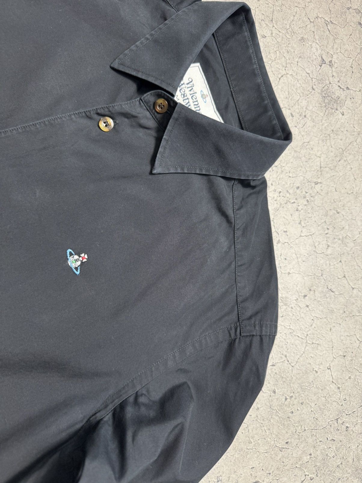 Vivienne Westwood Vivienne Westwood Button Shirt Luxury Black Size US S / EU 44-46 / 1 - 6 Thumbnail