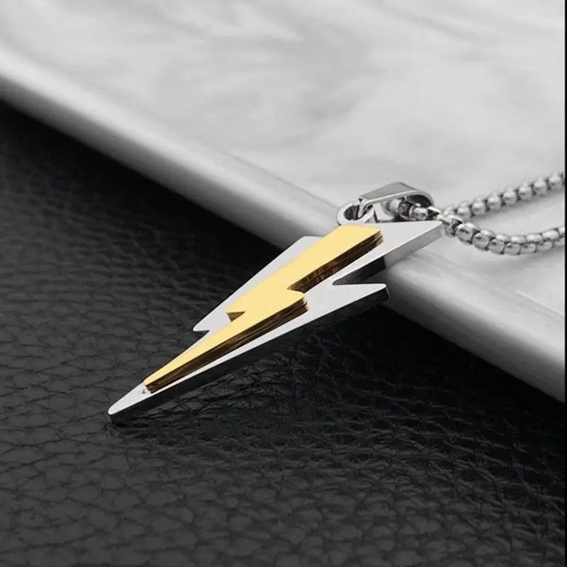 Jewelry Bolt Pendant Y2K Necklace Opium Chain Punk Gotch Size ONE SIZE - 5 Thumbnail